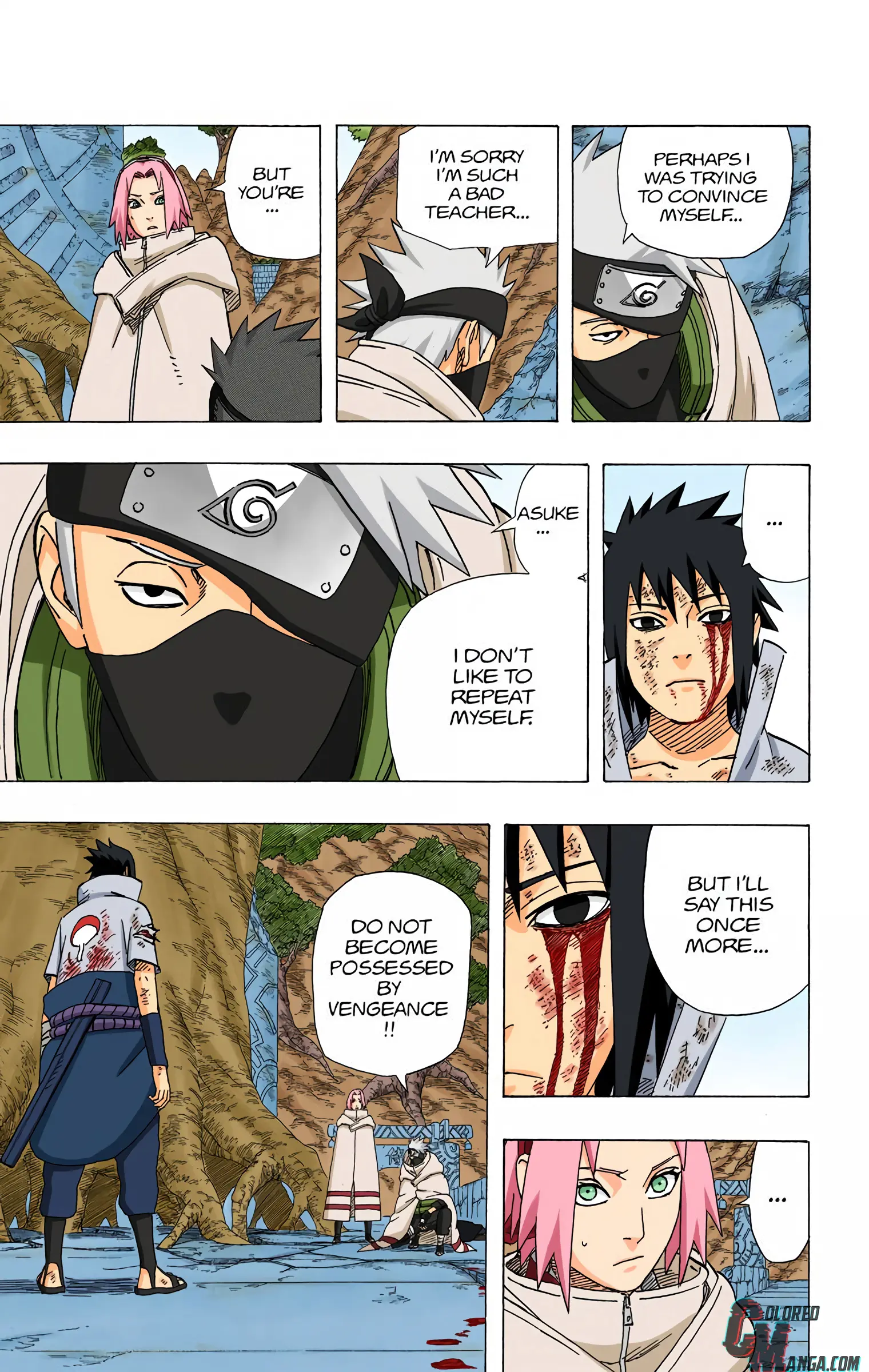 Naruto Colored Manga Online, chapter 483, page 13