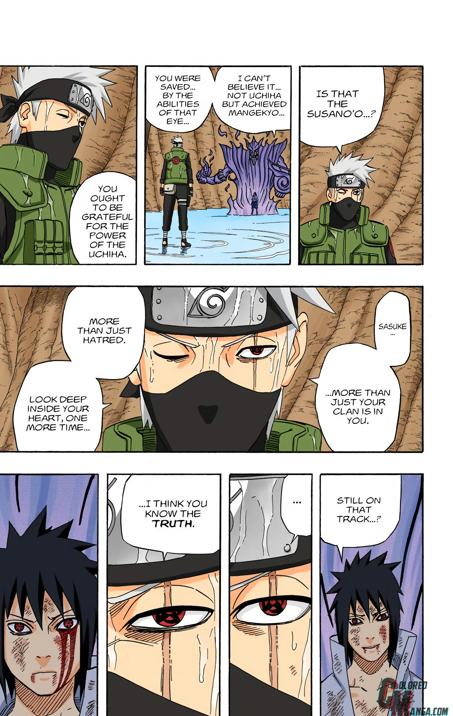 Naruto Colored Manga Online, chapter 484, page 13
