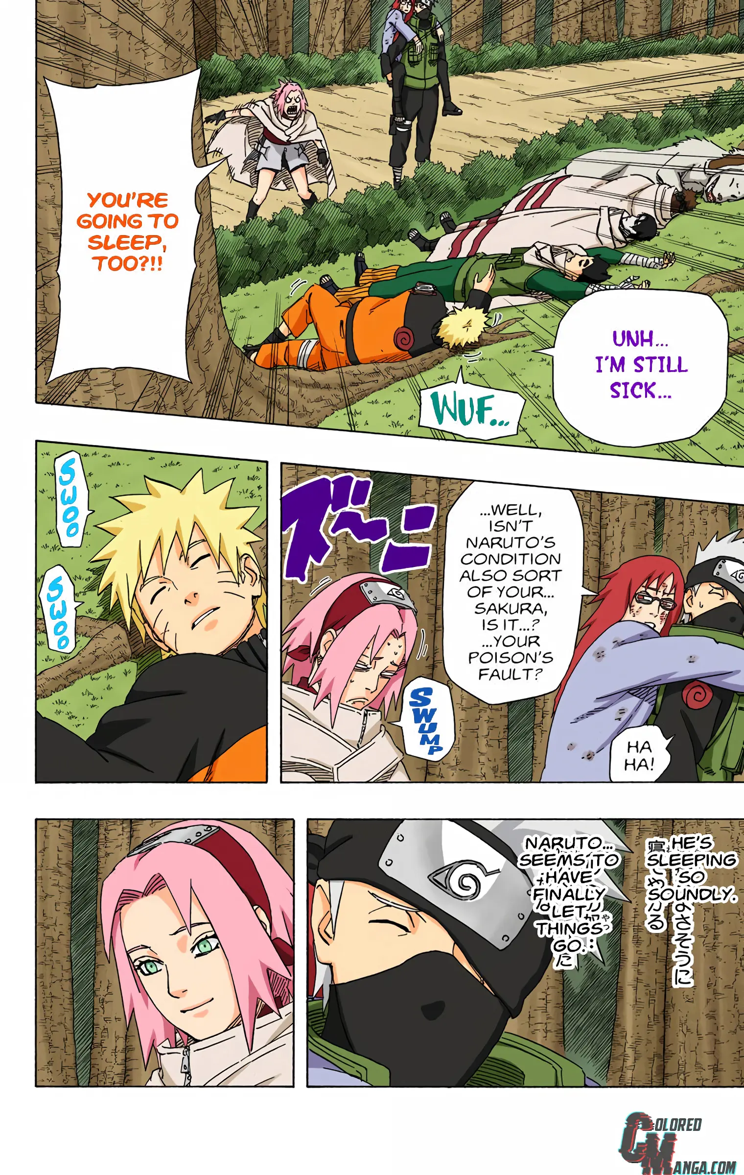 Naruto Colored Manga Online, chapter 488, page 4