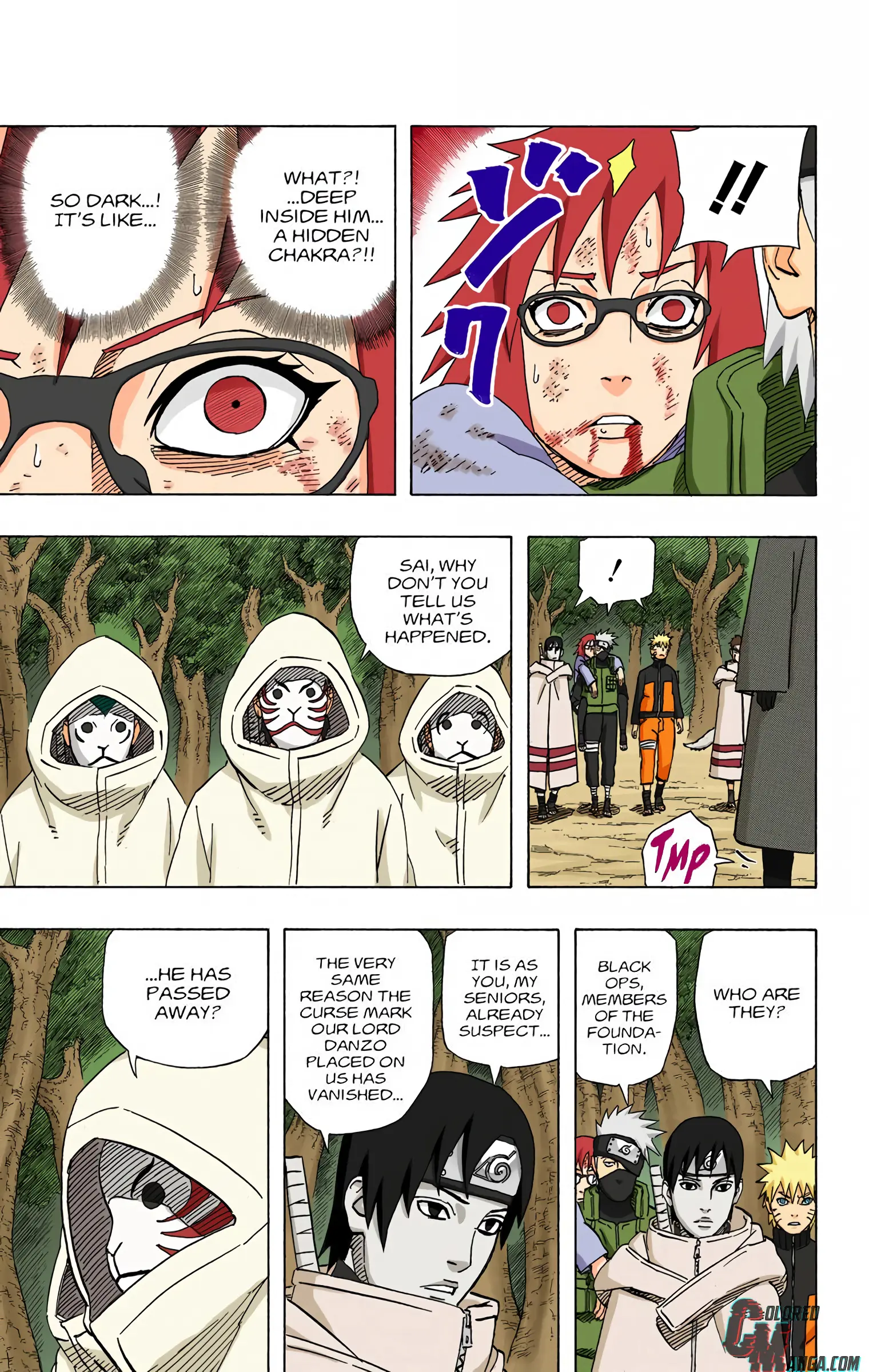 Naruto Colored Manga Online, chapter 488, page 9