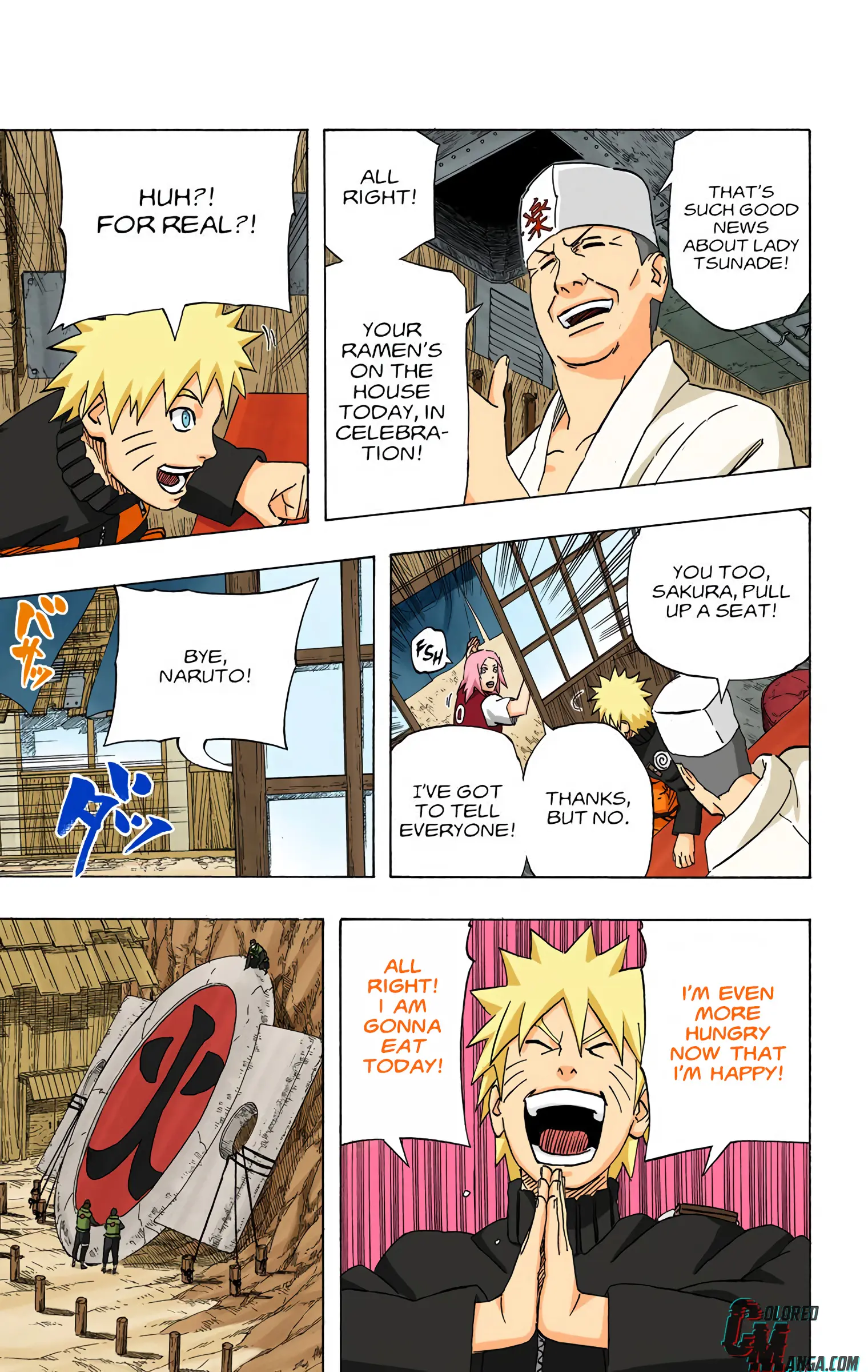 Naruto Colored Manga Online, chapter 489, page 8