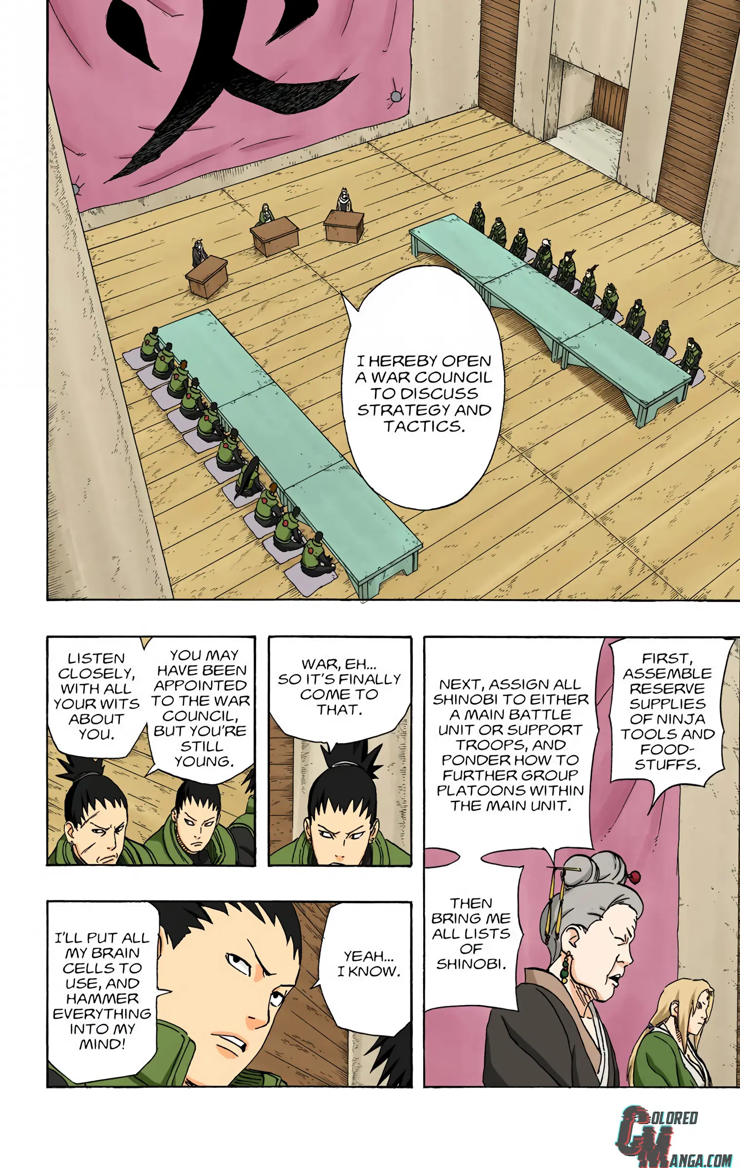 Naruto Colored Manga Online, chapter 489, page 9