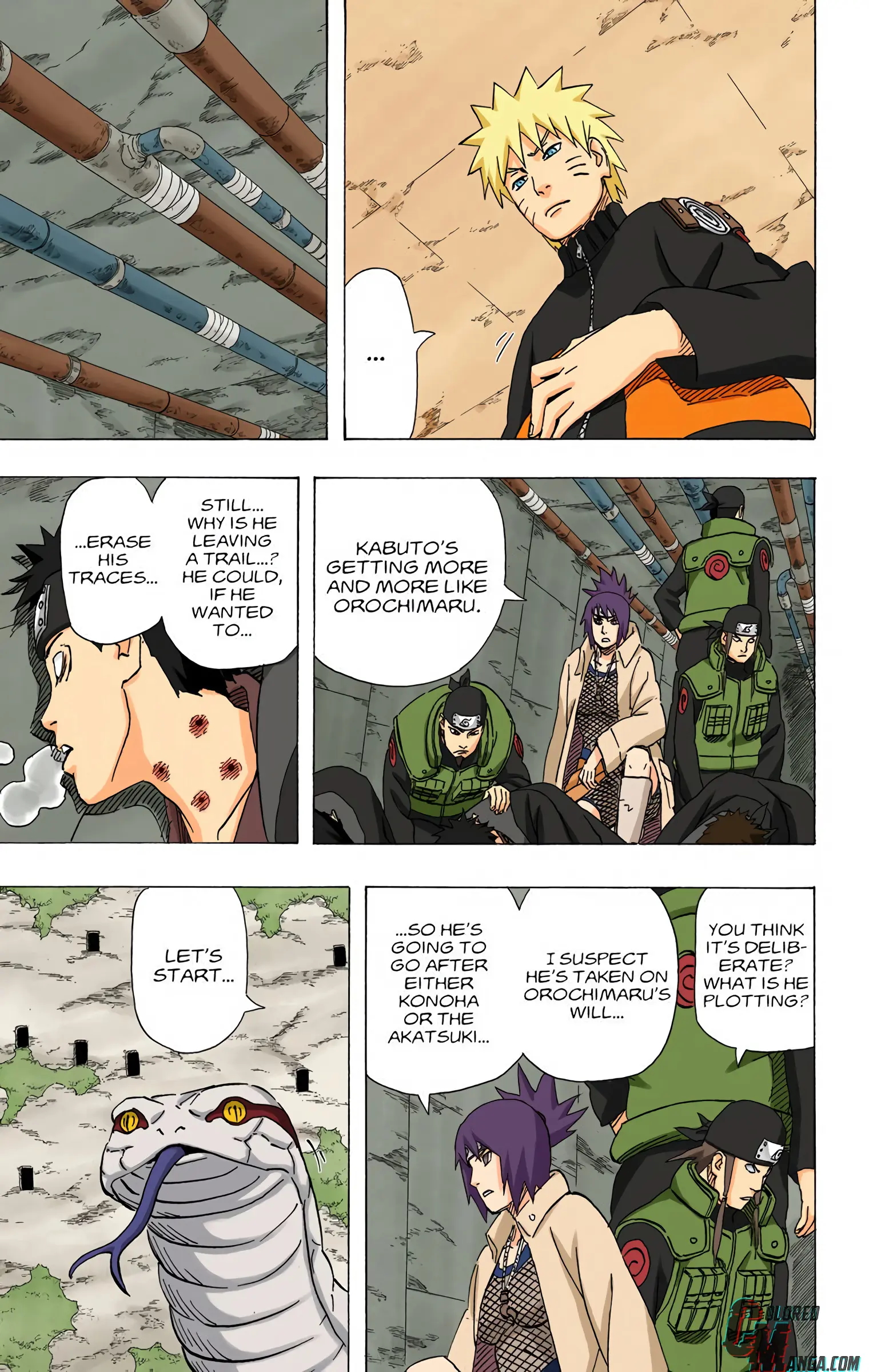 Naruto Colored Manga Online, chapter 489, page 16