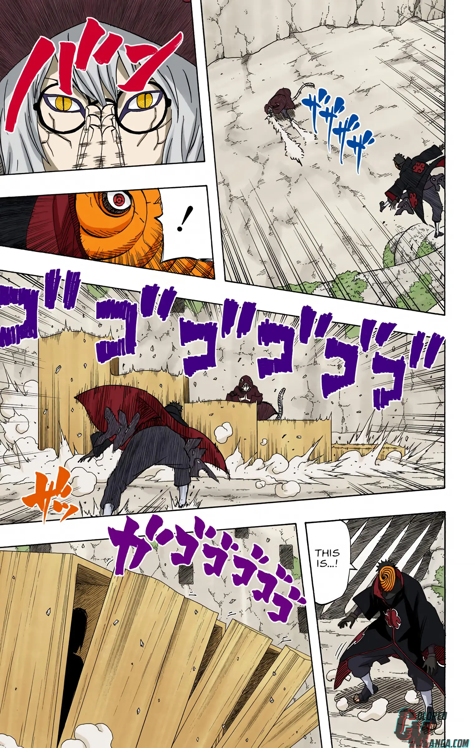 Naruto Colored Manga Online, chapter 489, page 18