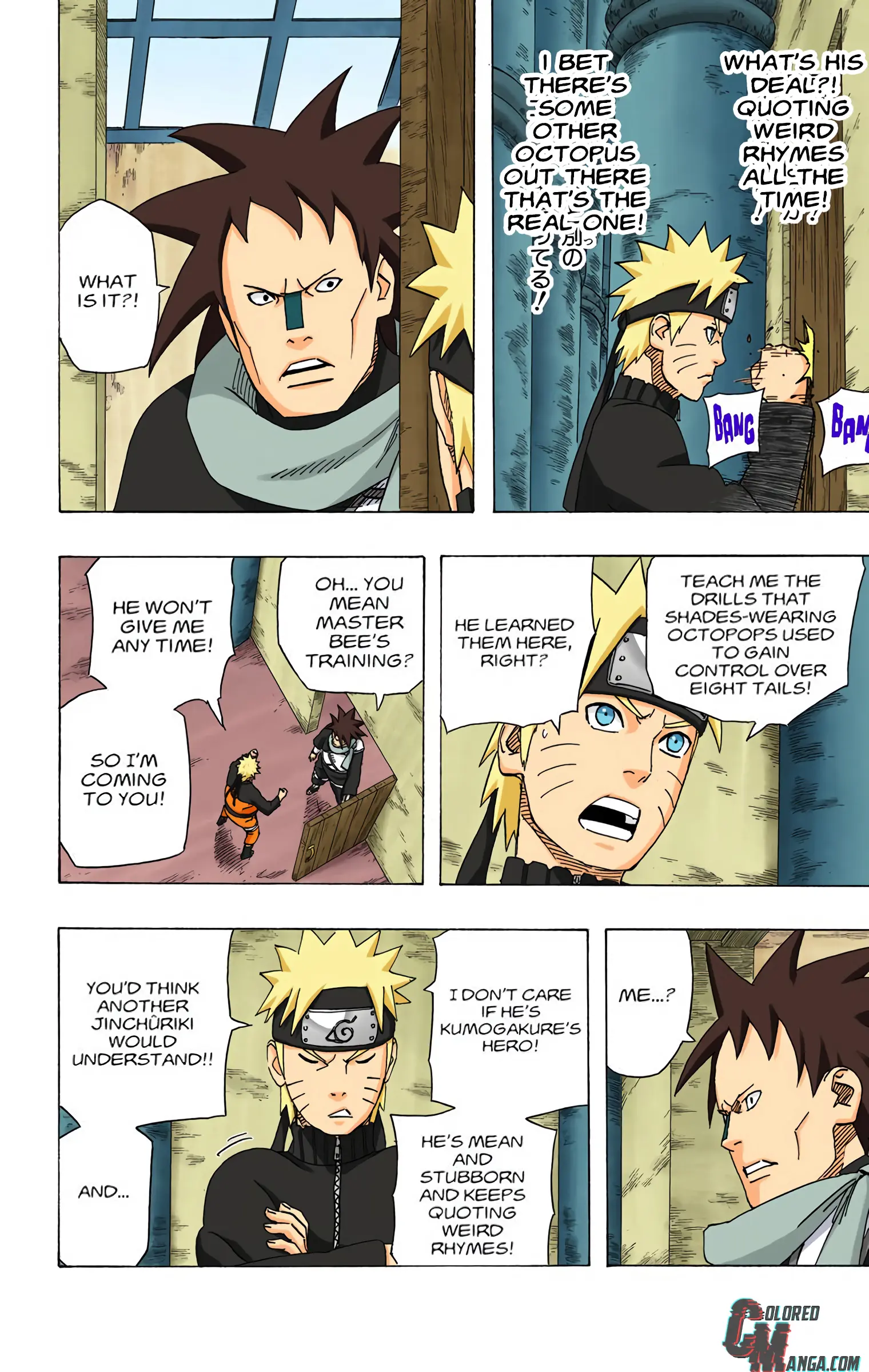 Naruto Colored Manga Online, chapter 492, page 11