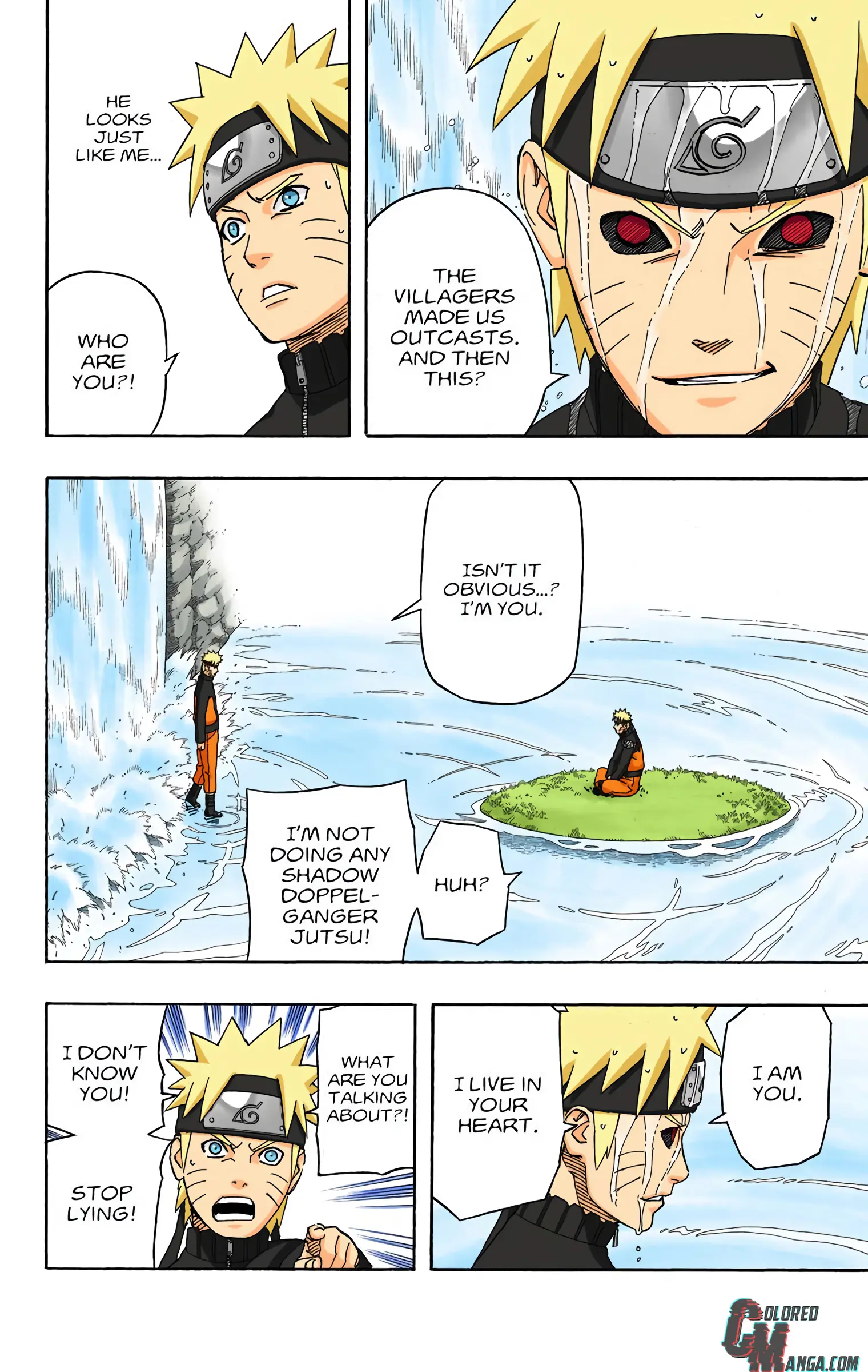 Naruto Colored Manga Online, chapter 493, page 2
