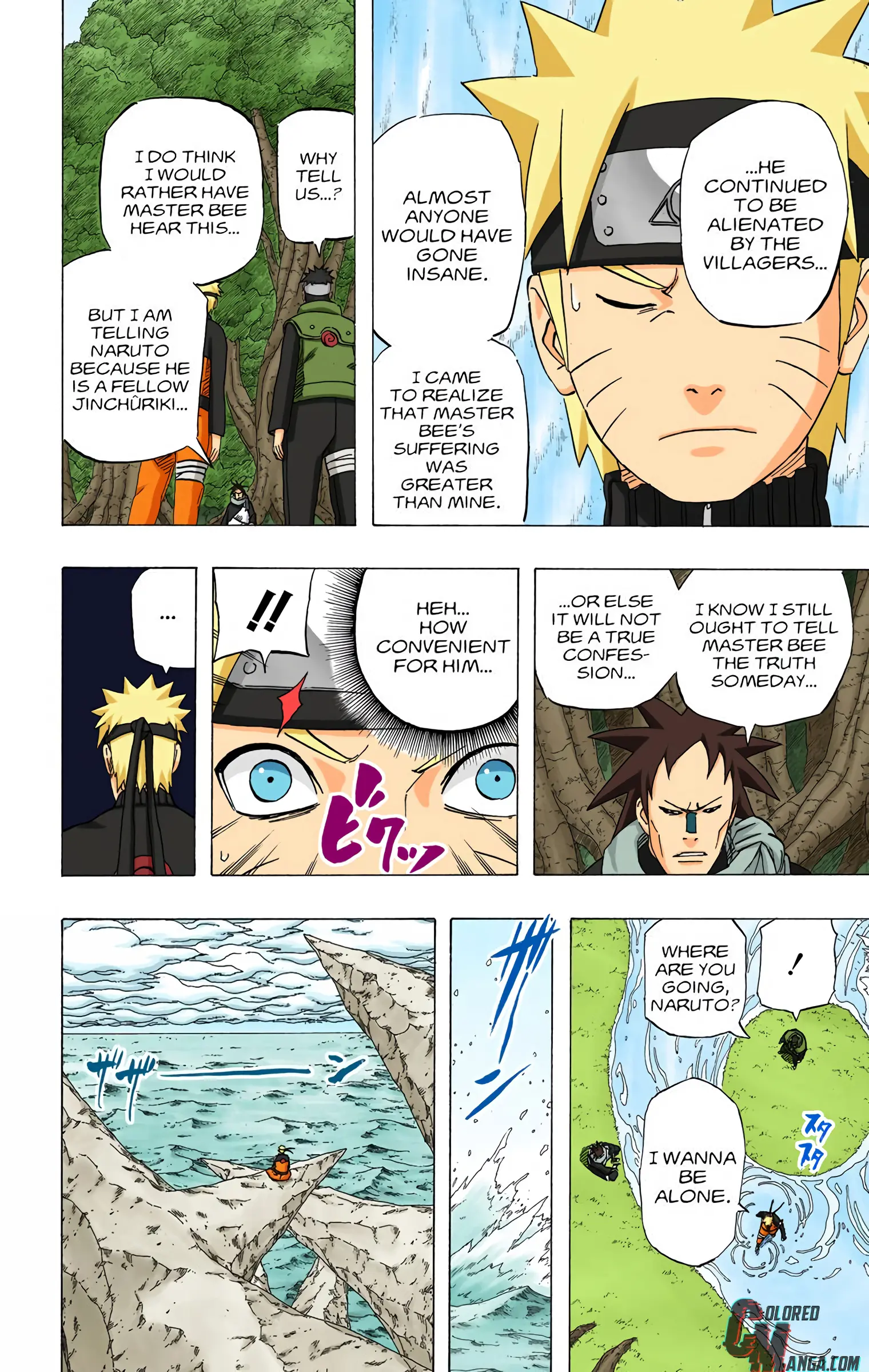 Naruto Colored Manga Online, chapter 494, page 10