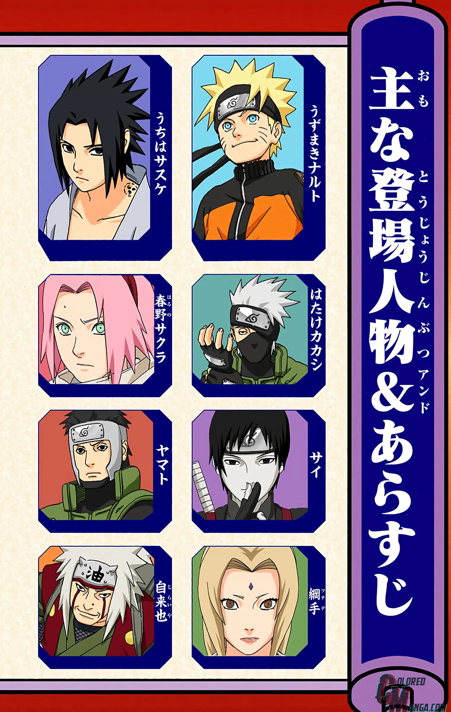 Naruto Colored Manga Online, chapter 495, page 4