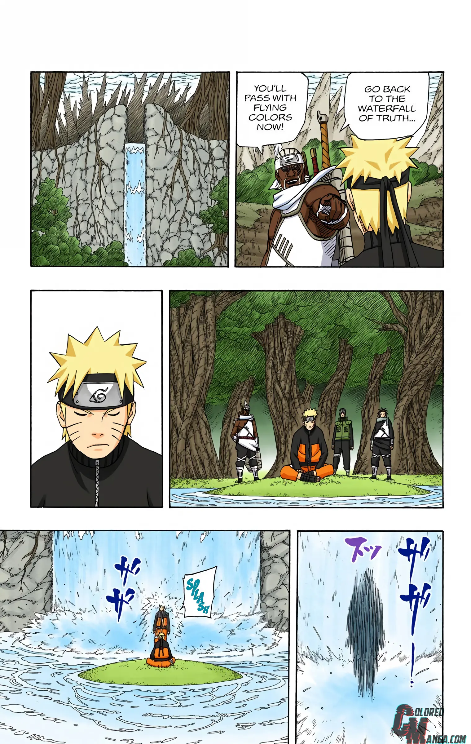Naruto Colored Manga Online, chapter 495, page 11