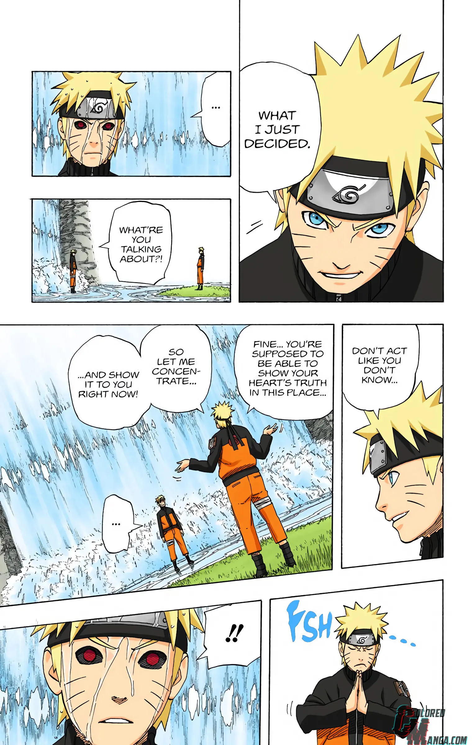 Naruto Colored Manga Online, chapter 495, page 13