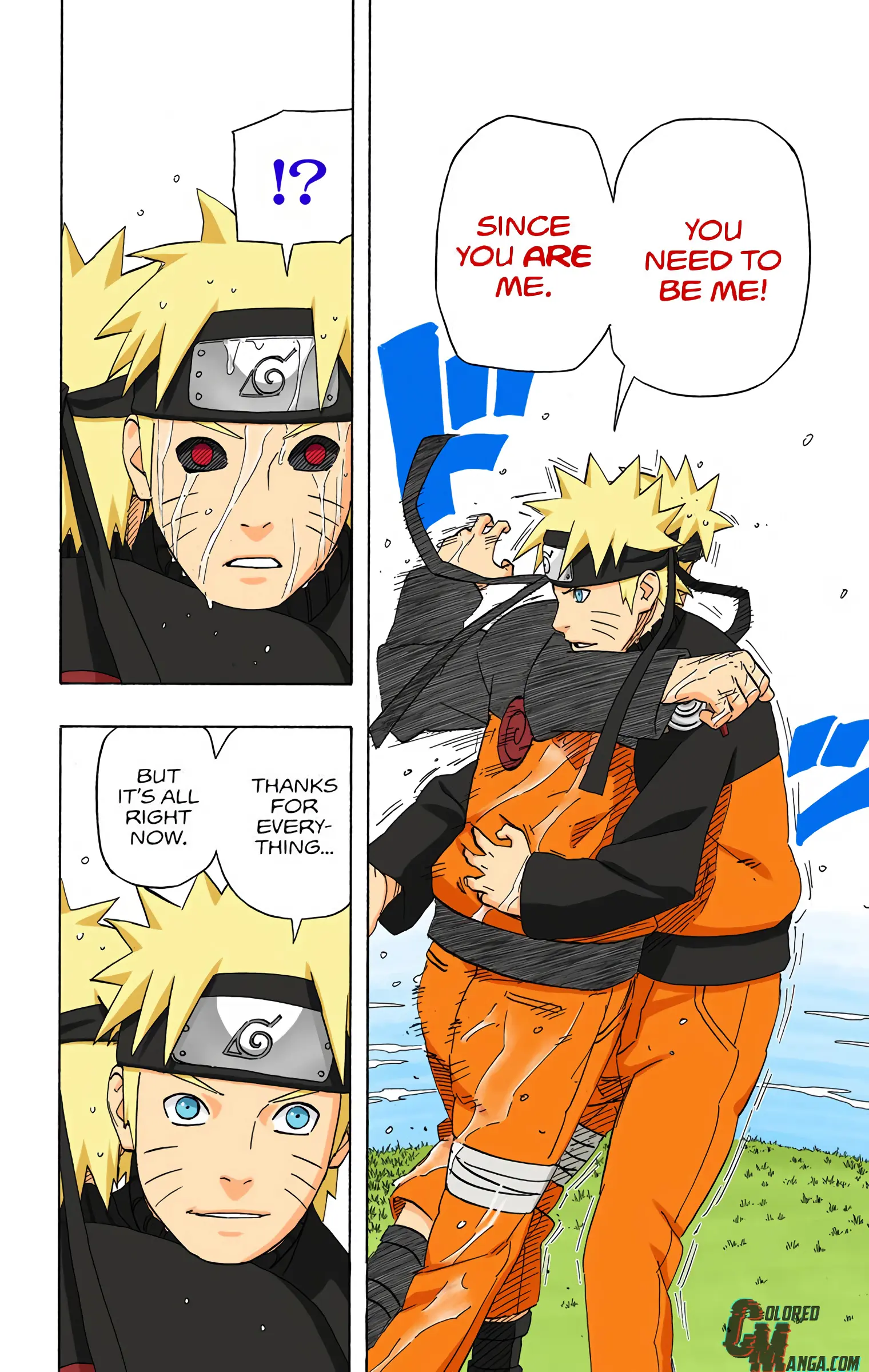 Naruto Colored Manga Online, chapter 495, page 18