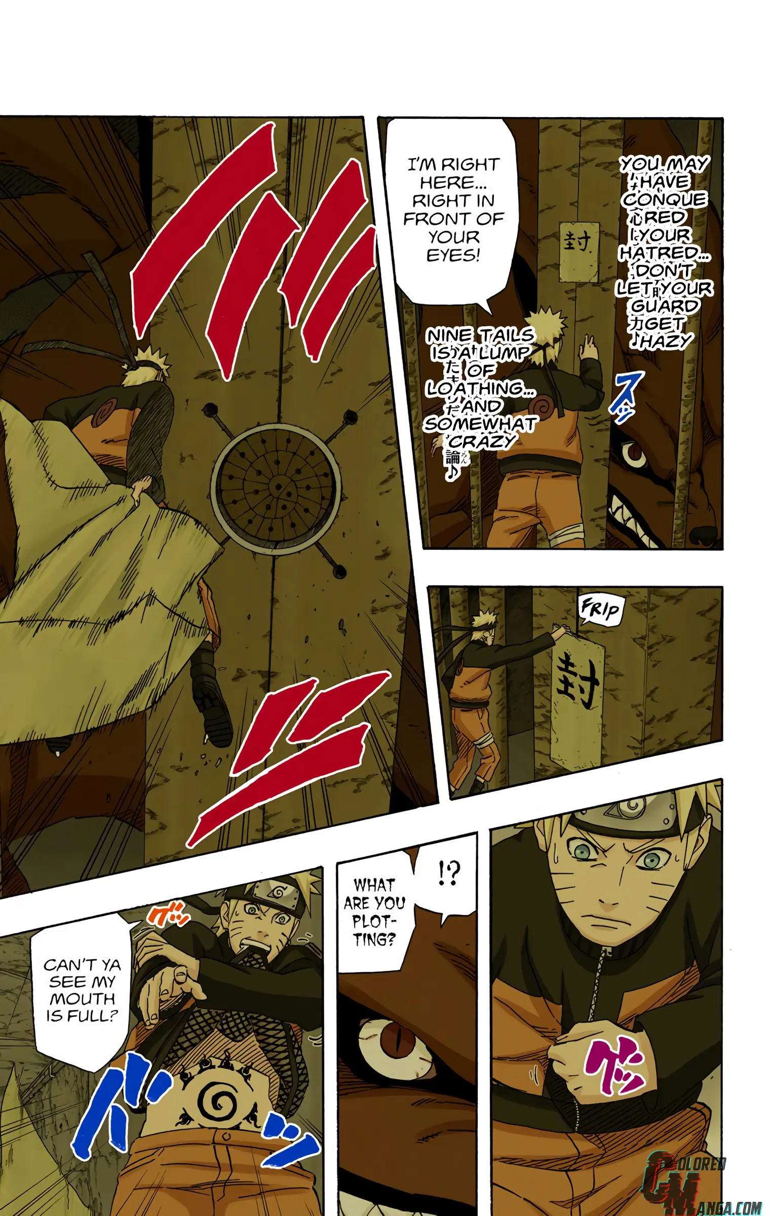 Naruto Colored Manga Online, chapter 496, page 11
