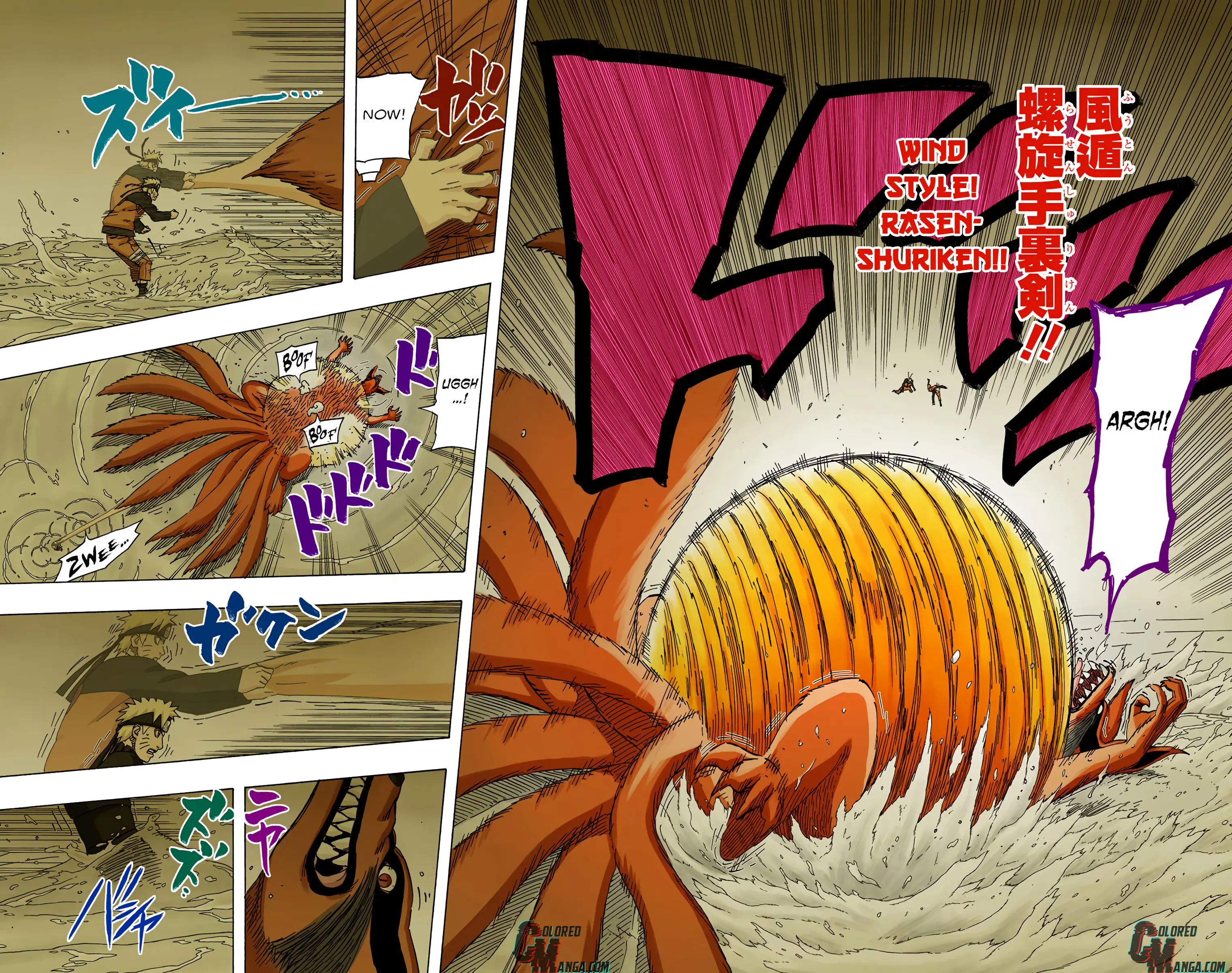 Naruto Colored Manga Online, chapter 497, page 9