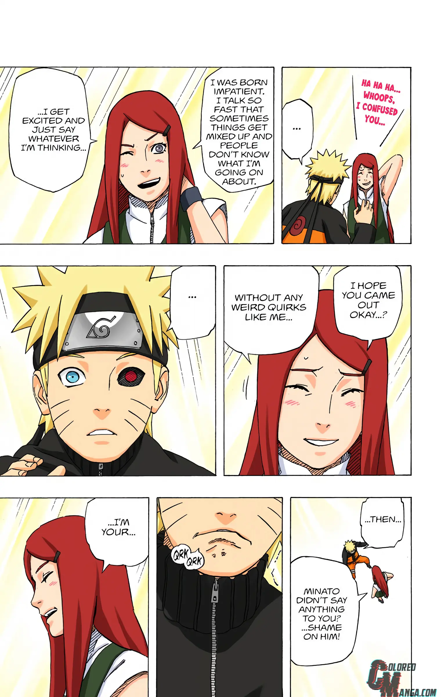 Naruto Colored Manga Online, chapter 498, page 3