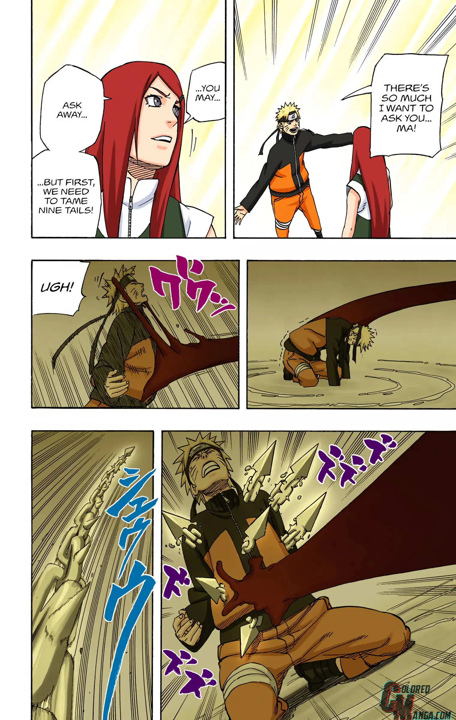 Naruto Colored Manga Online, chapter 498, page 6
