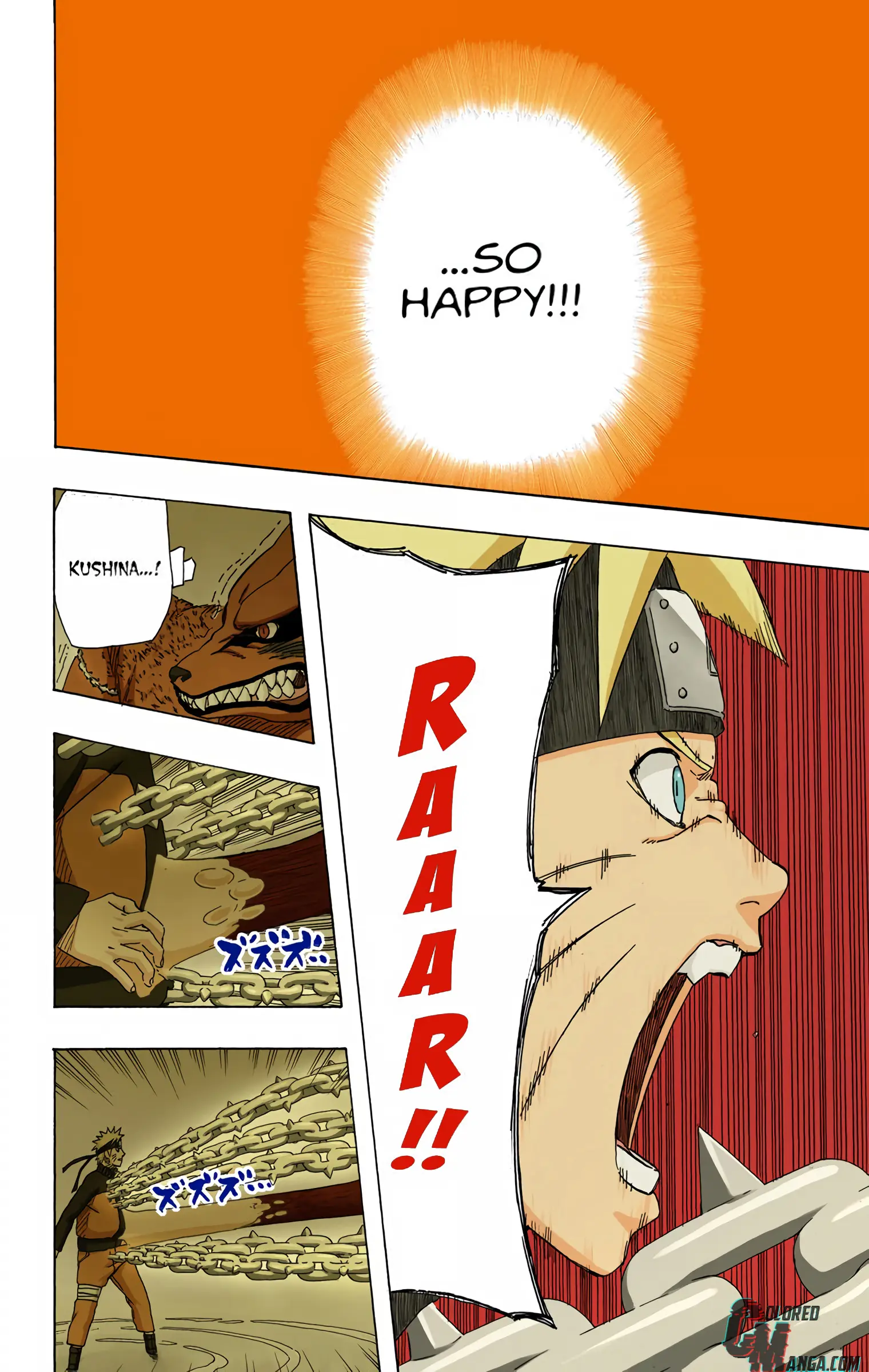 Naruto Colored Manga Online, chapter 499, page 2
