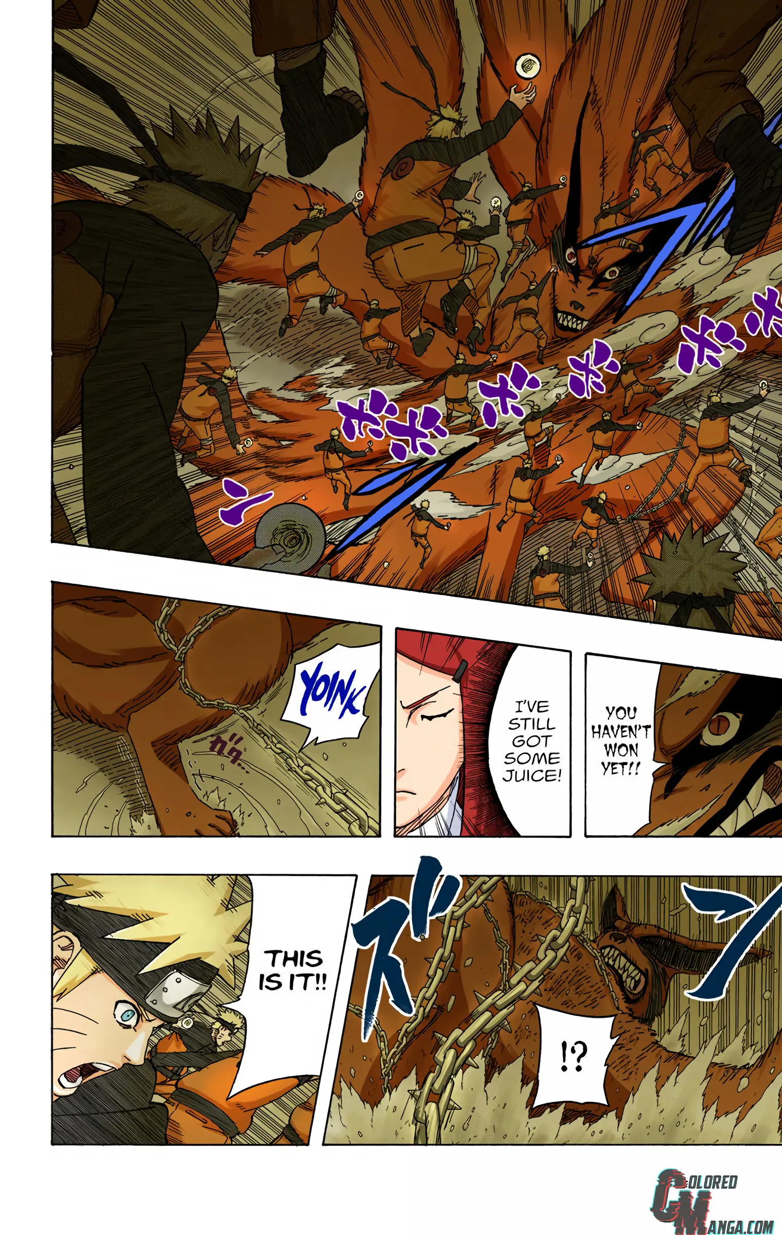 Naruto Colored Manga Online, chapter 499, page 6