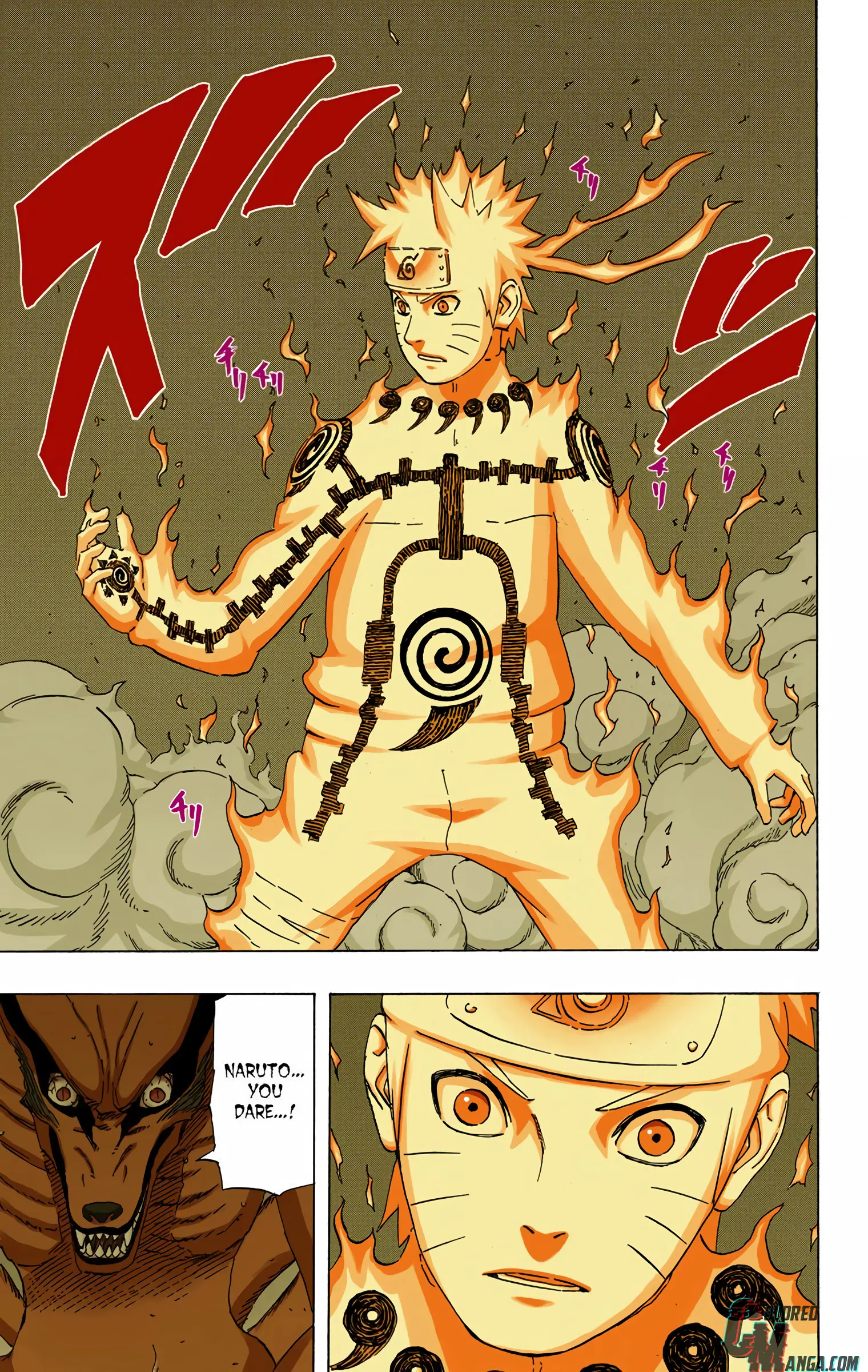 Naruto Colored Manga Online, chapter 499, page 12