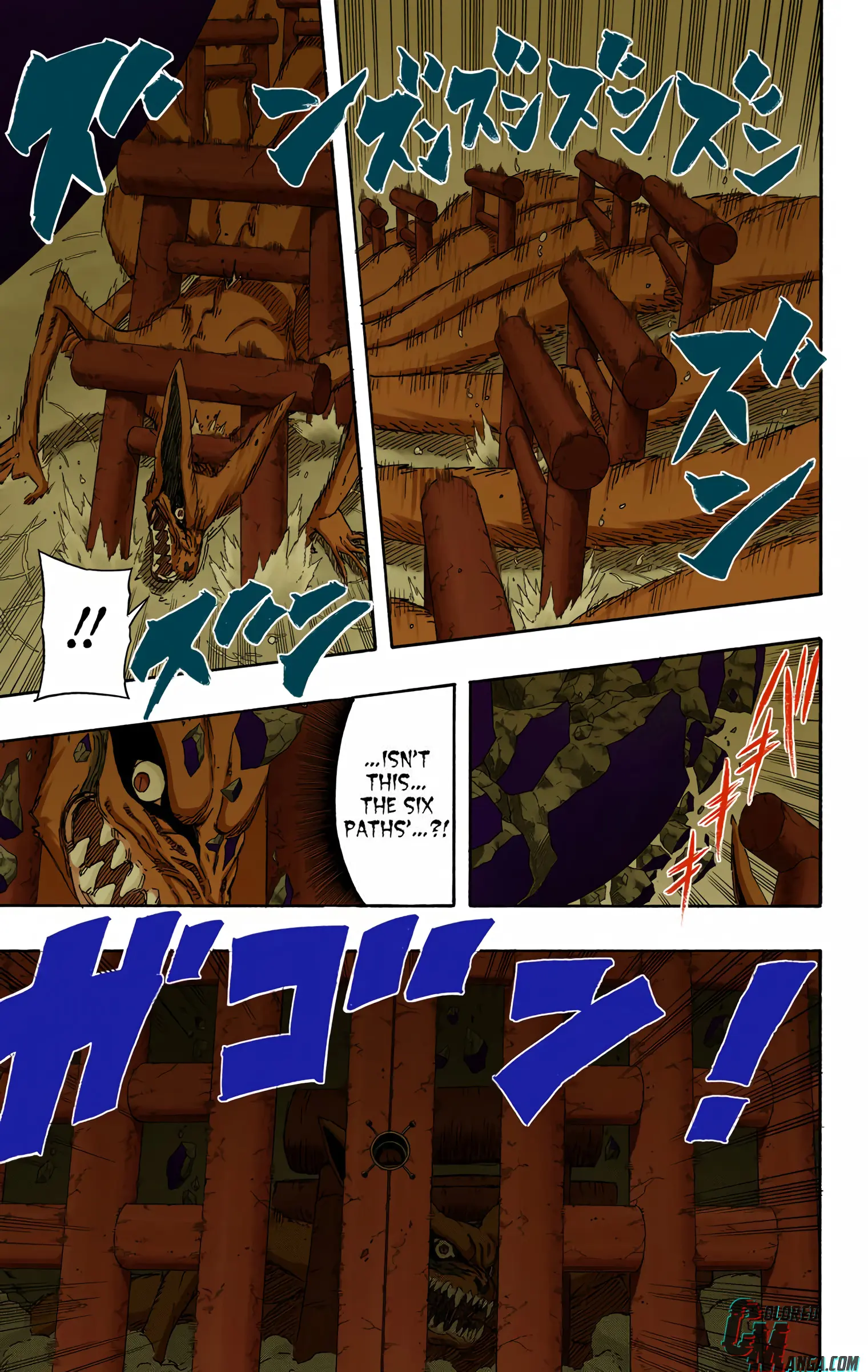 Naruto Colored Manga Online, chapter 499, page 14