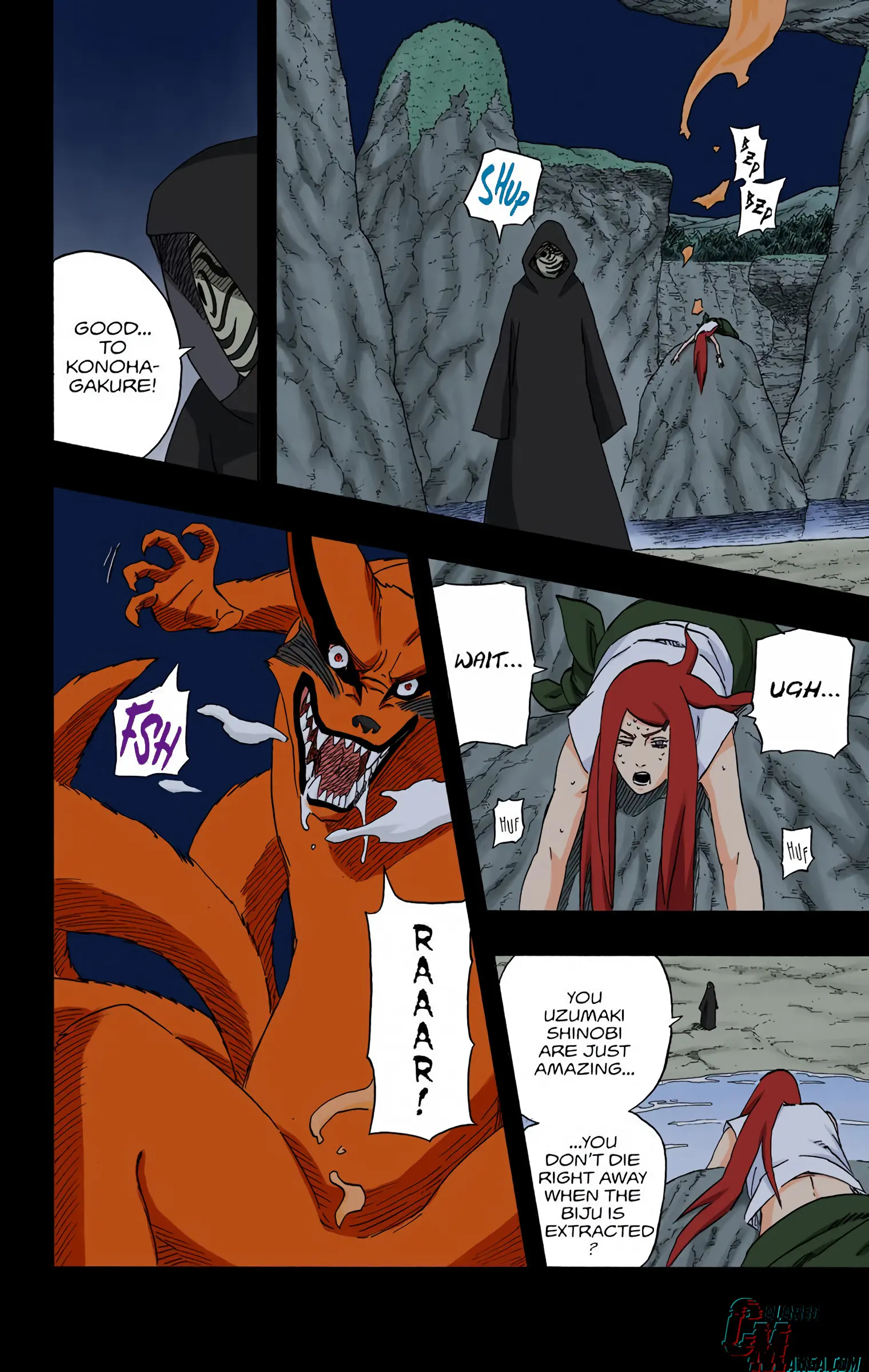Naruto Colored Manga Online, chapter 501, page 11