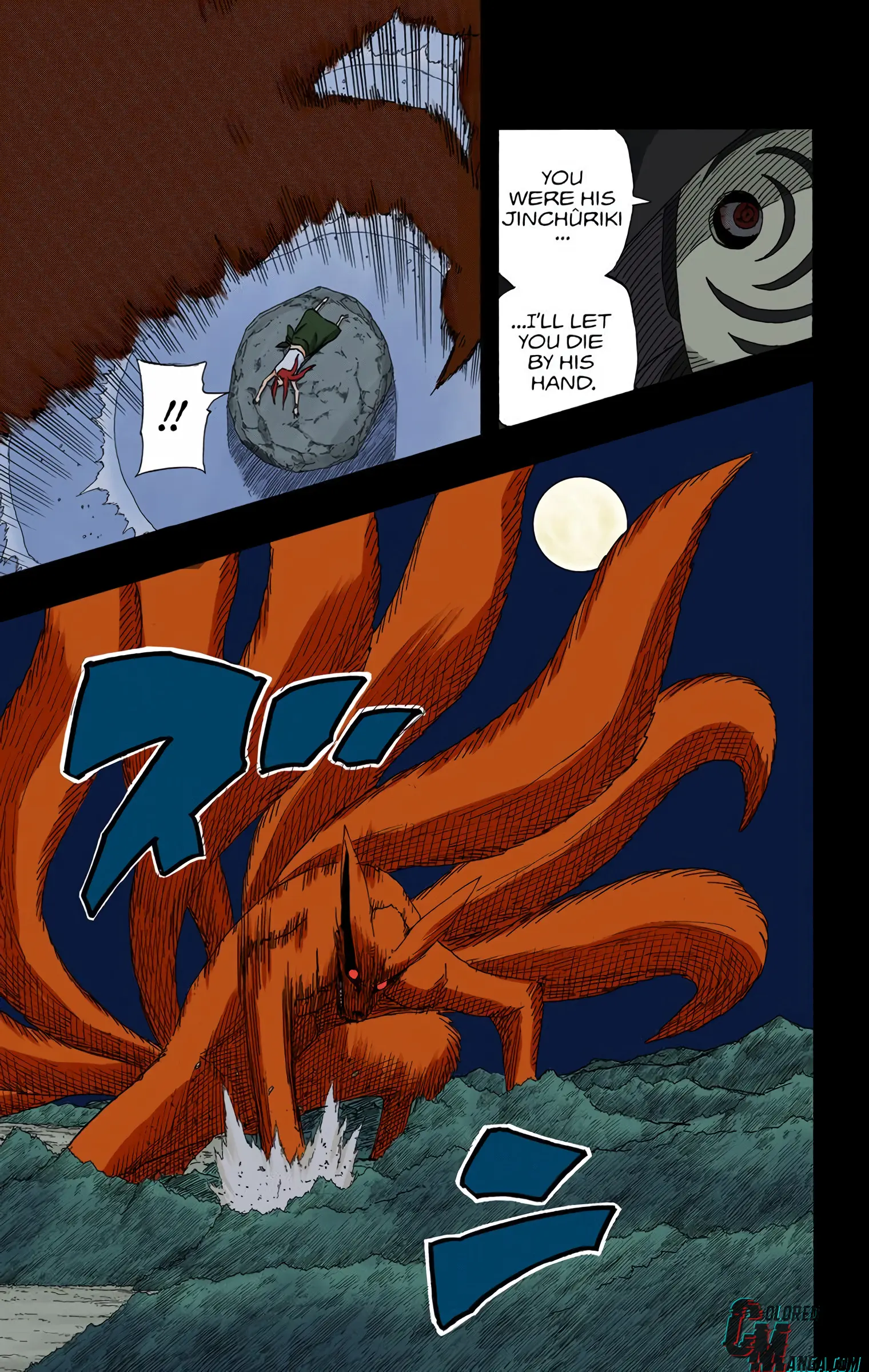 Naruto Colored Manga Online, chapter 501, page 12