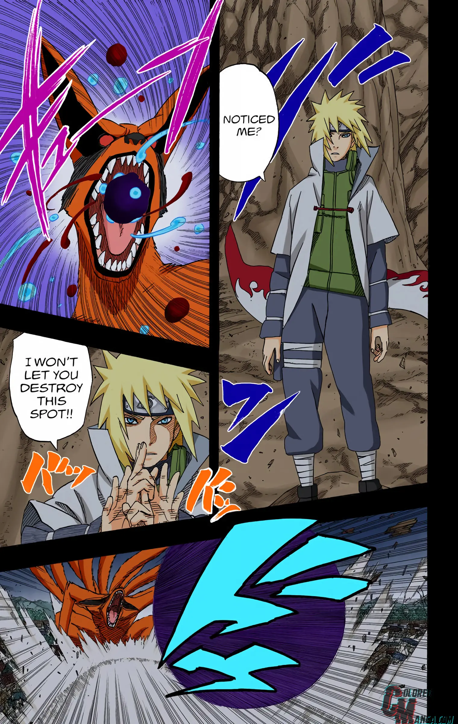 Naruto Colored Manga Online, chapter 502, page 7