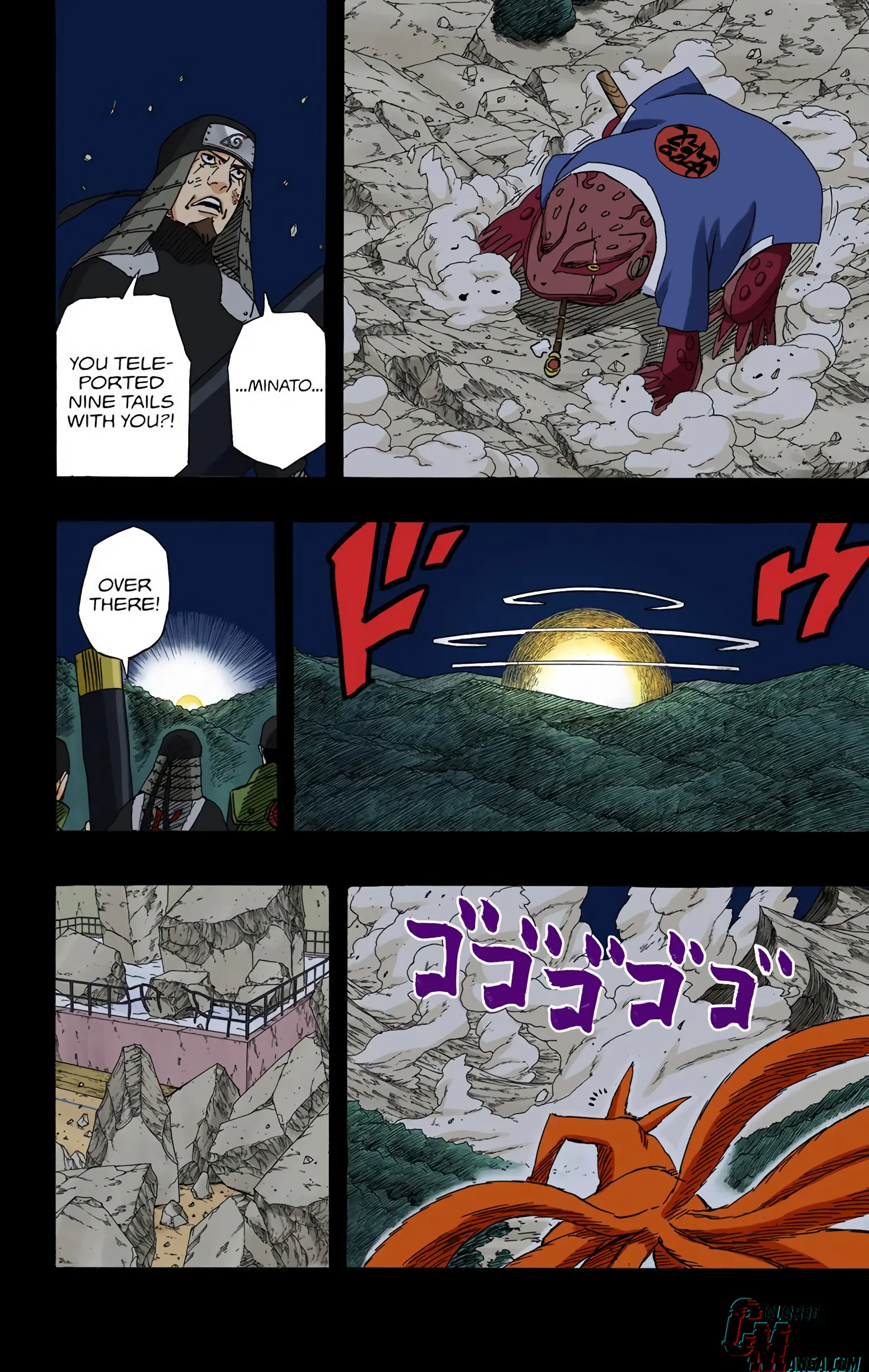 Naruto Colored Manga Online, chapter 503, page 12