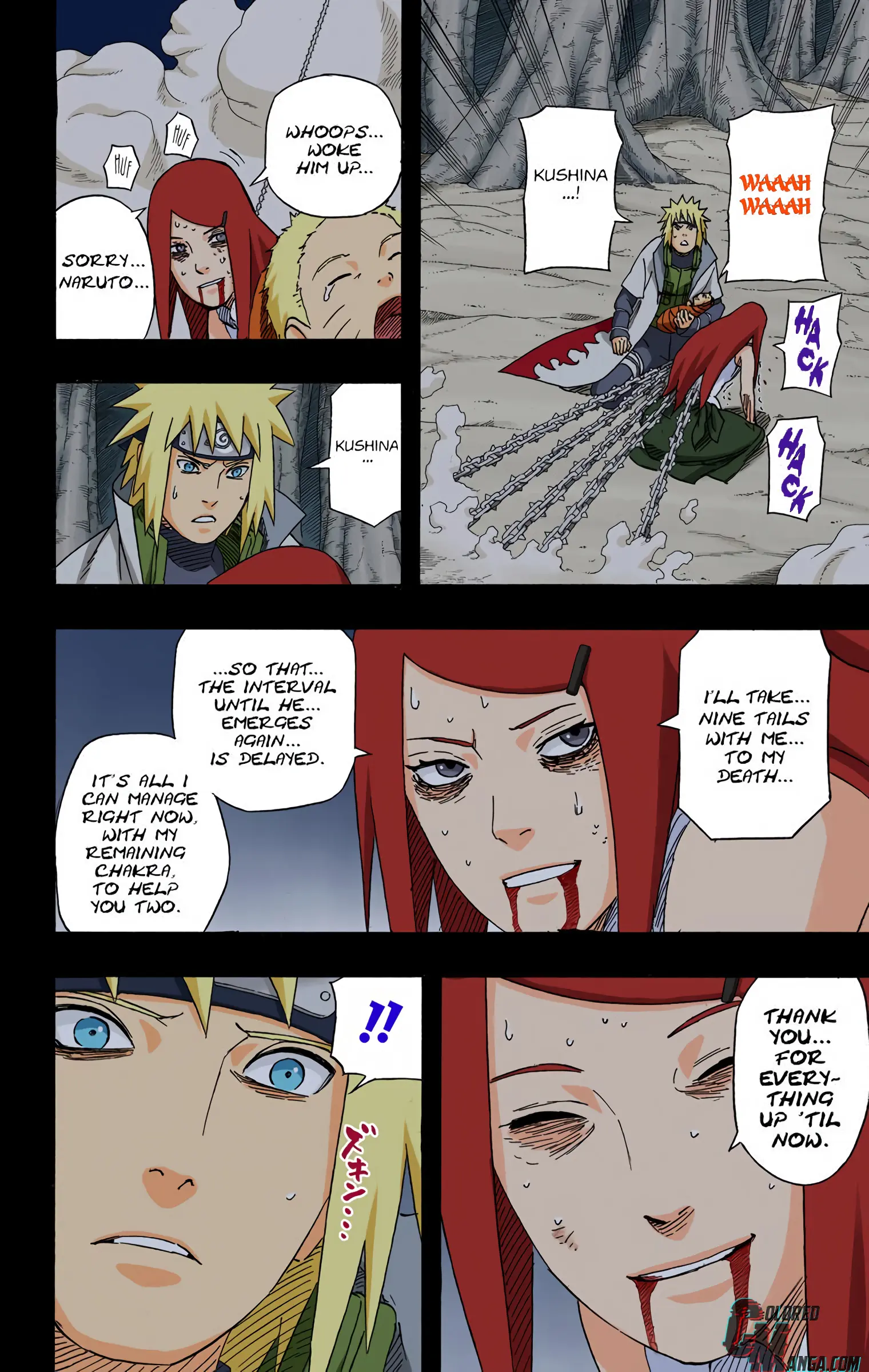 Naruto Colored Manga Online, chapter 503, page 14