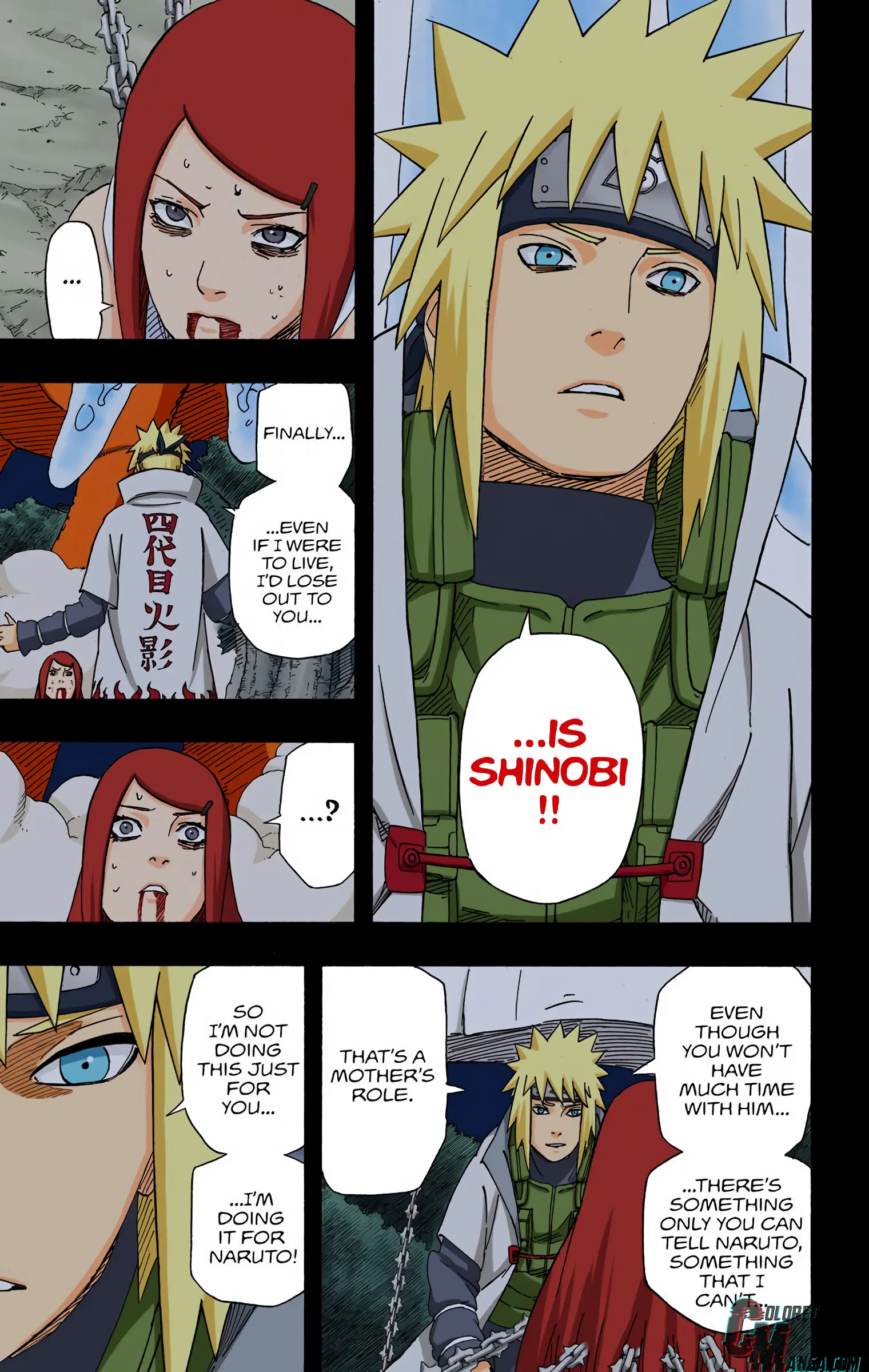 Naruto Colored Manga Online, chapter 504, page 3