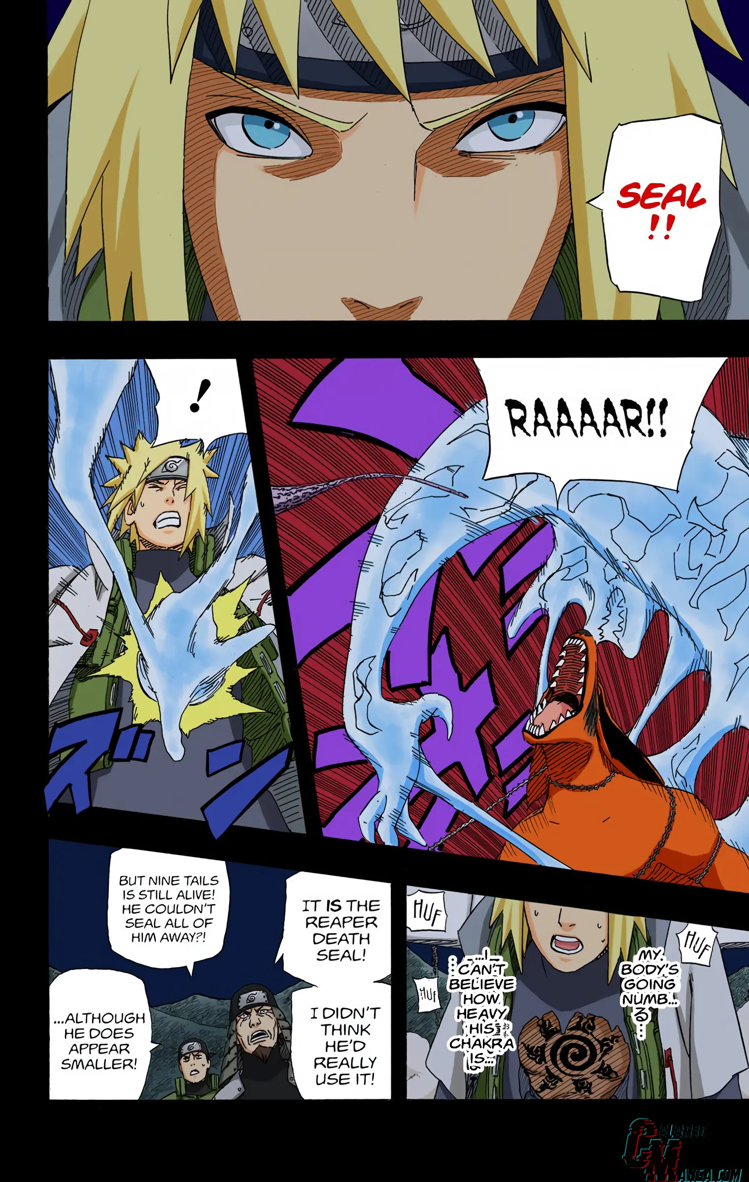 Naruto Colored Manga Online, chapter 504, page 6