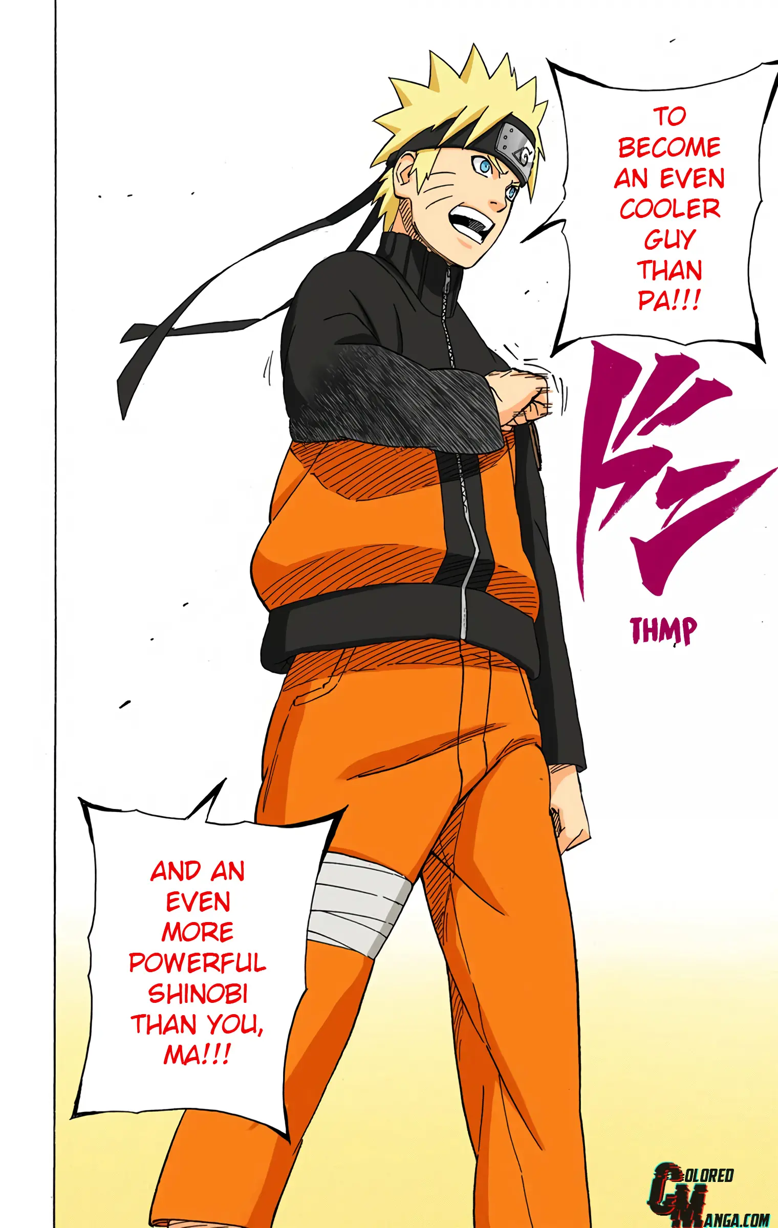 Naruto Colored Manga Online, chapter 505, page 10