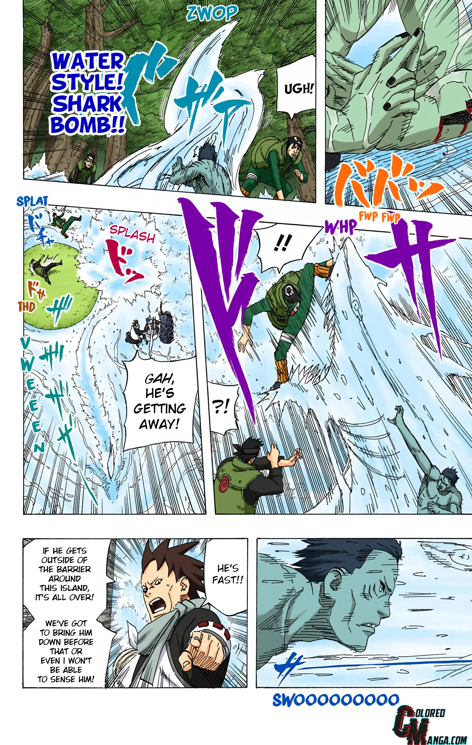 Naruto Colored Manga Online, chapter 506, page 6