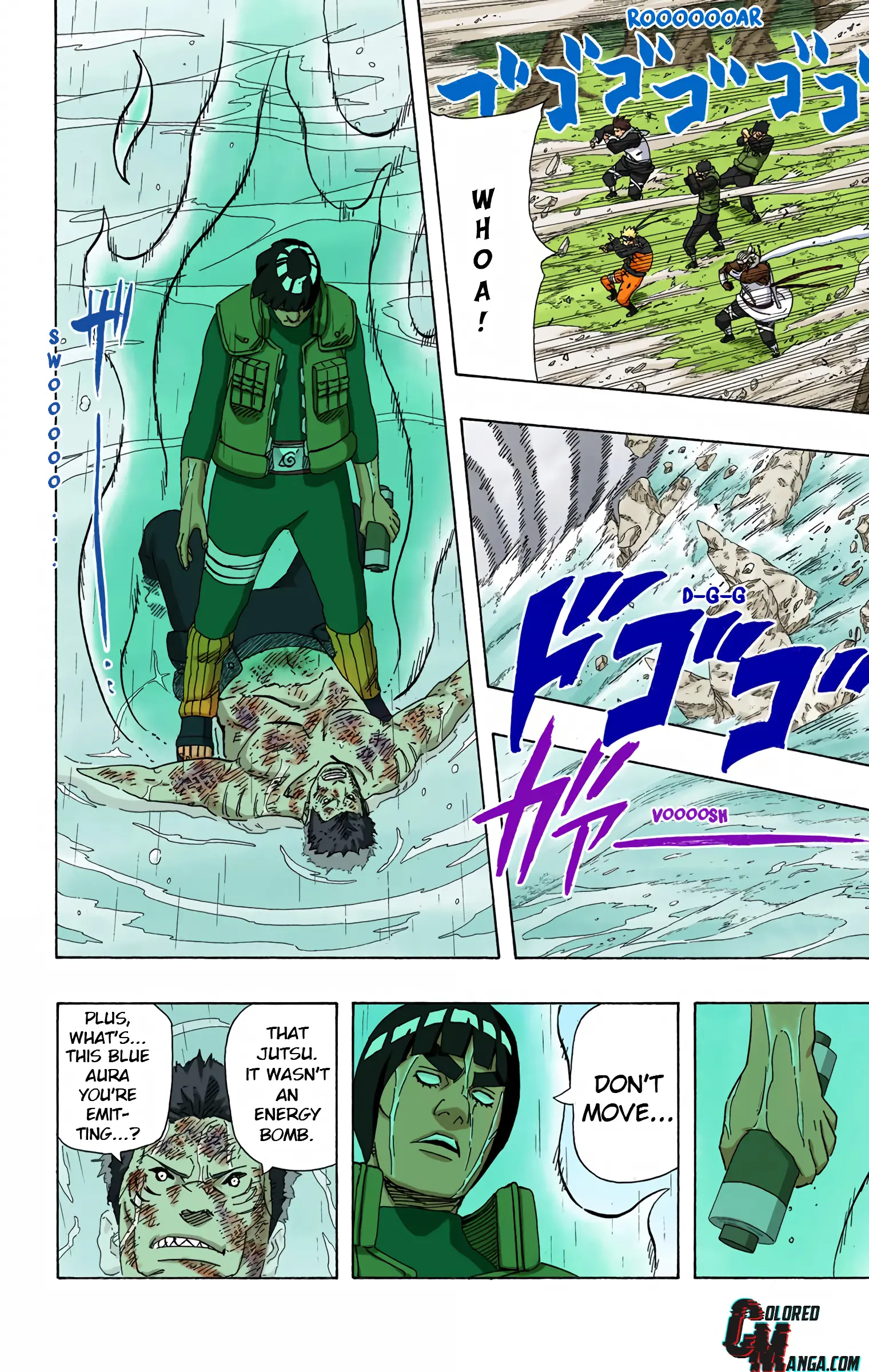 Naruto Colored Manga Online, chapter 507, page 4