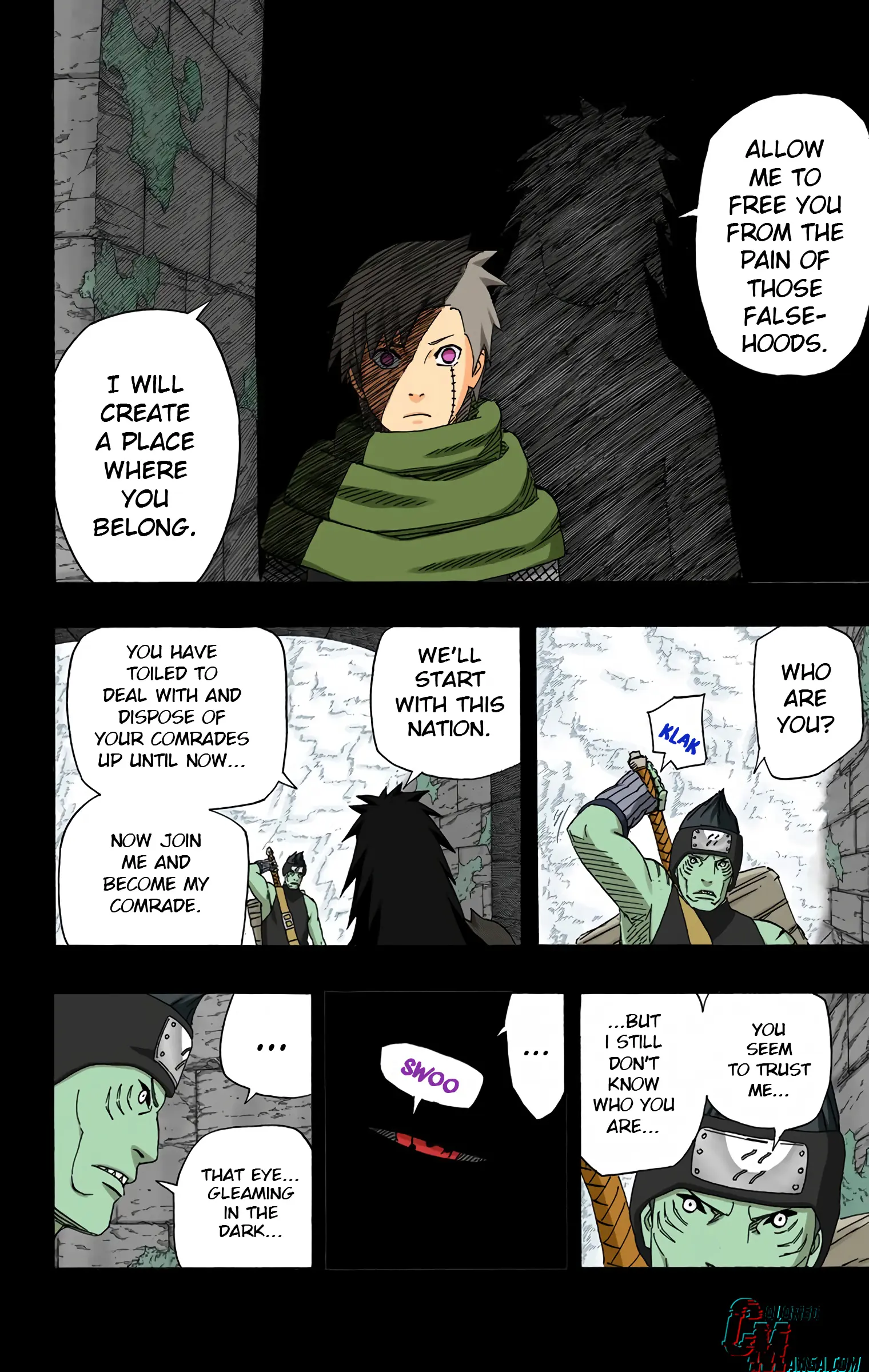 Naruto Colored Manga Online, chapter 507, page 12