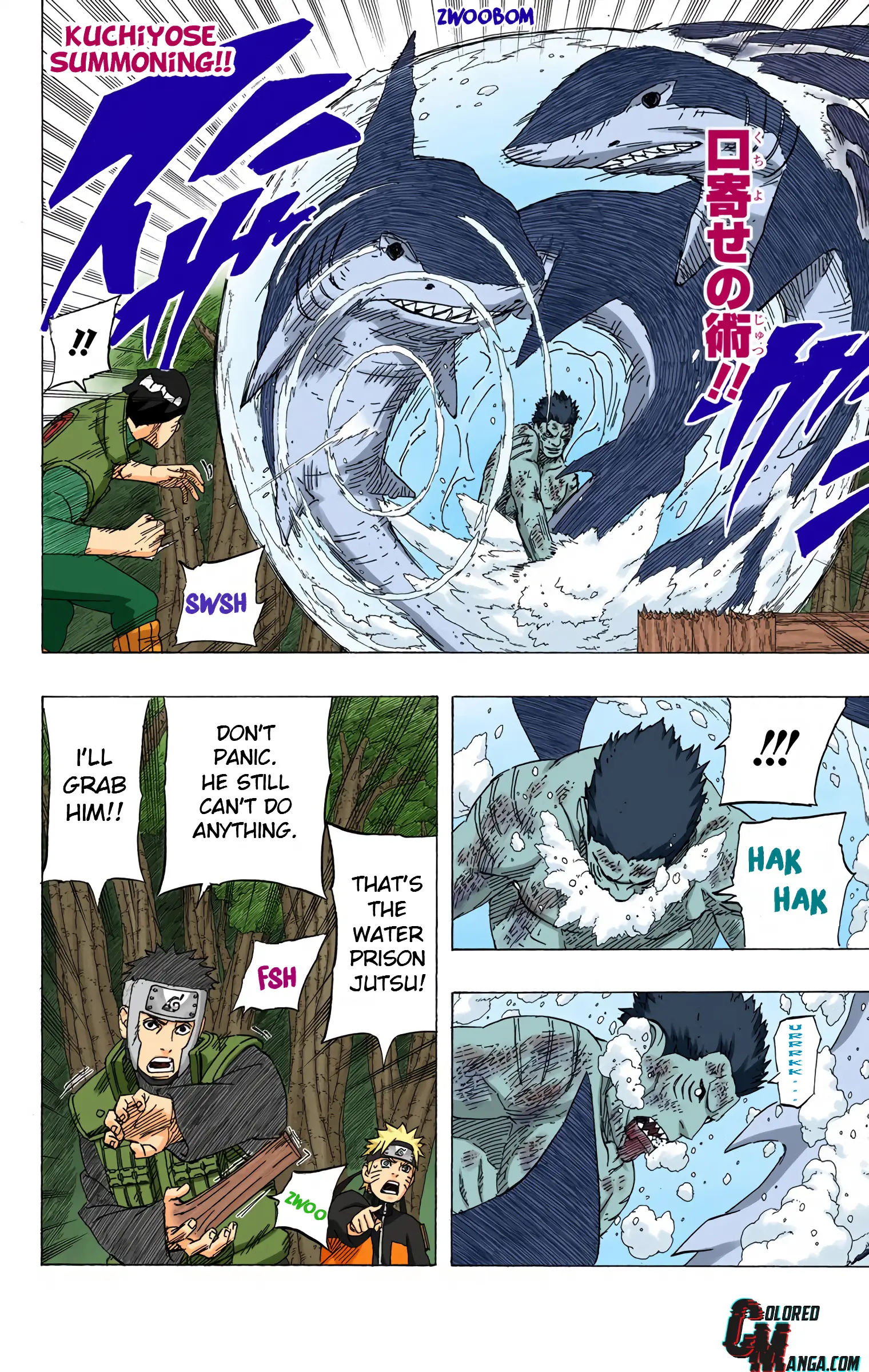 Naruto Colored Manga Online, chapter 508, page 4