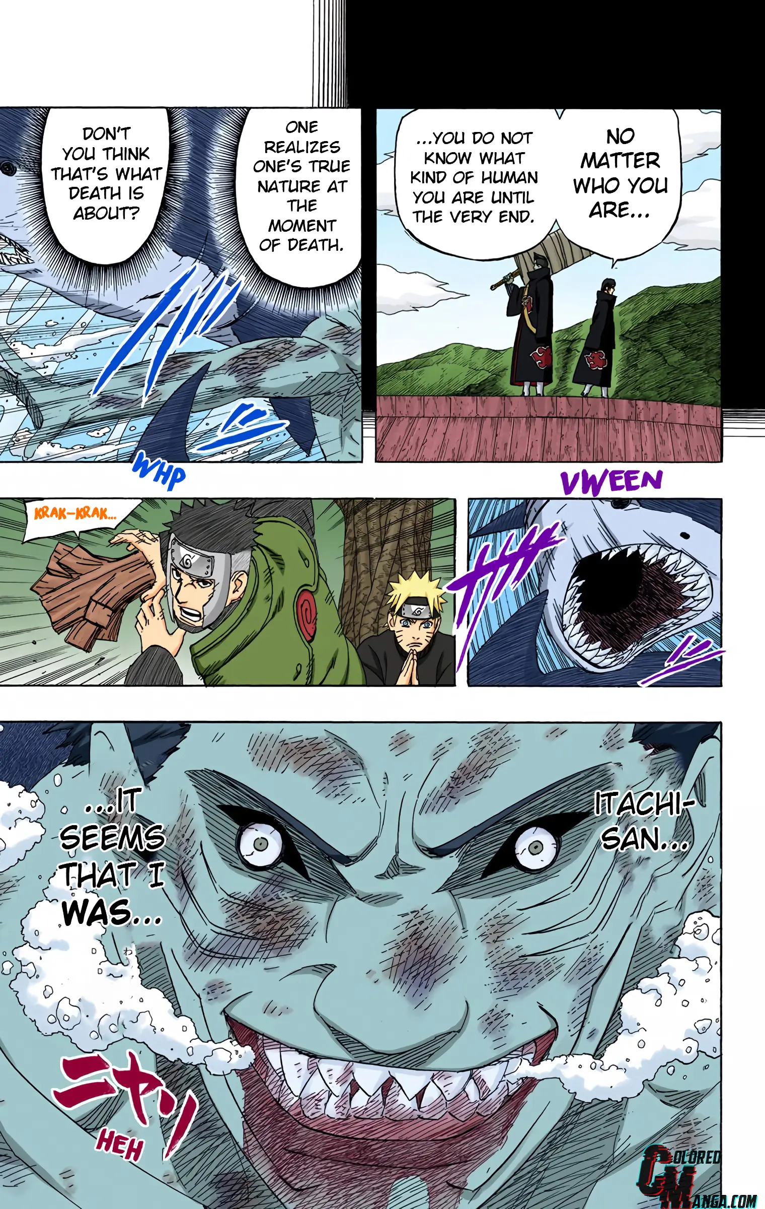 Naruto Colored Manga Online, chapter 508, page 9