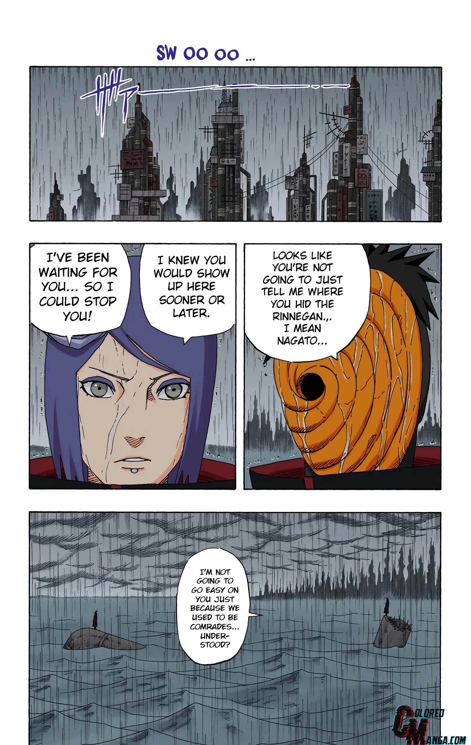 Naruto Colored Manga Online, chapter 508, page 16