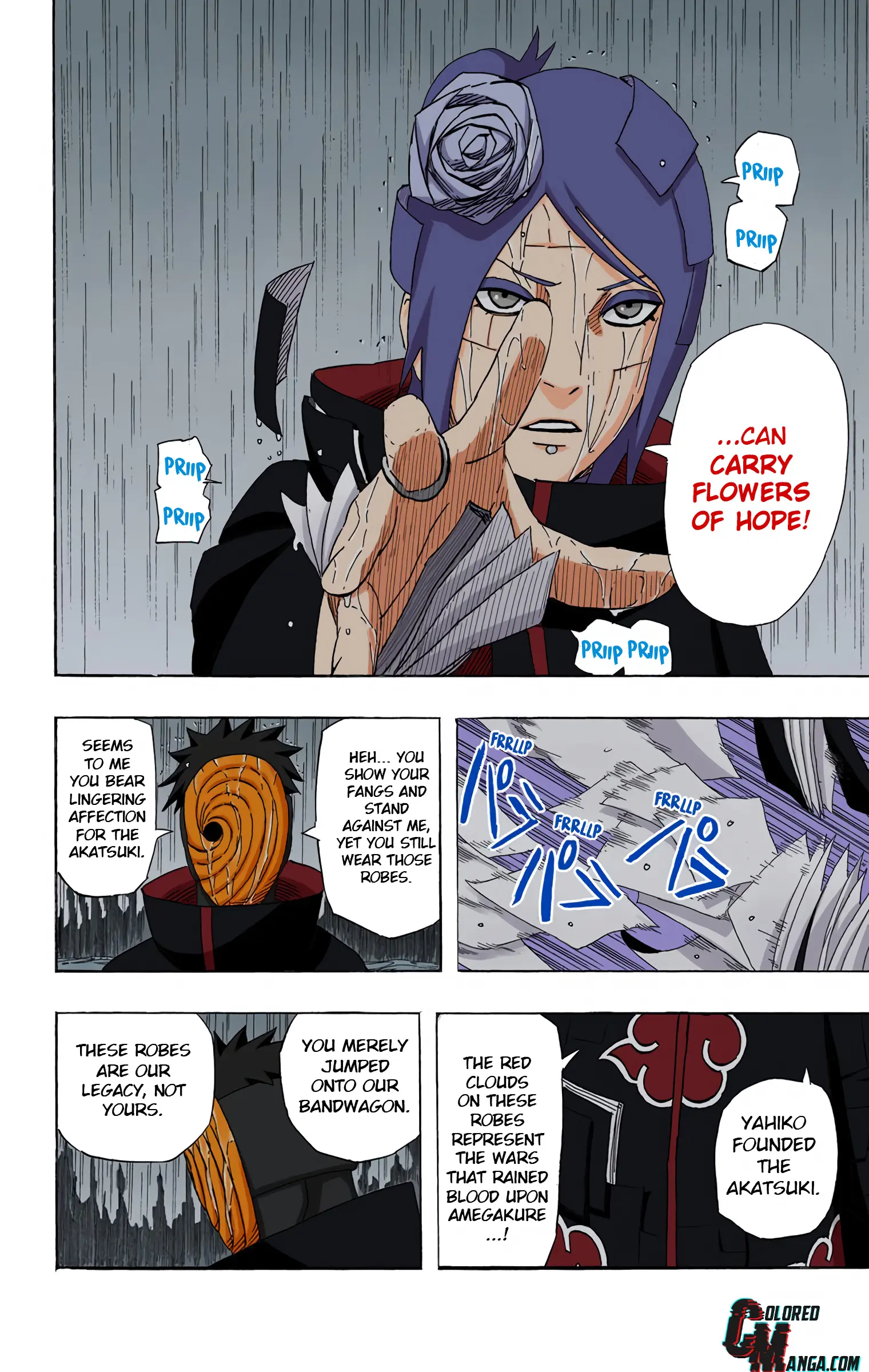 Naruto Colored Manga Online, chapter 509, page 2