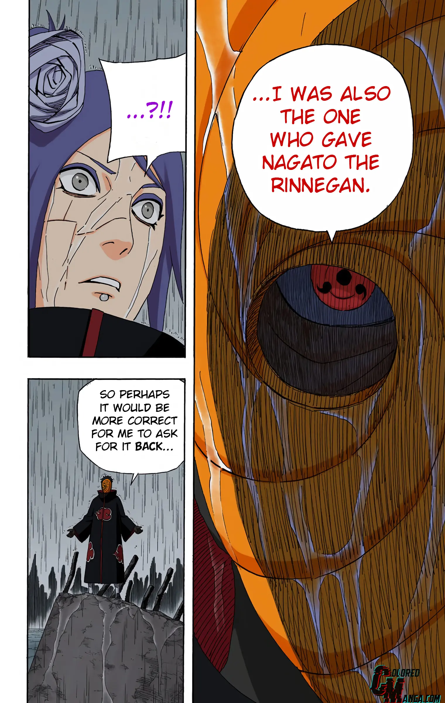 Naruto Colored Manga Online, chapter 509, page 4