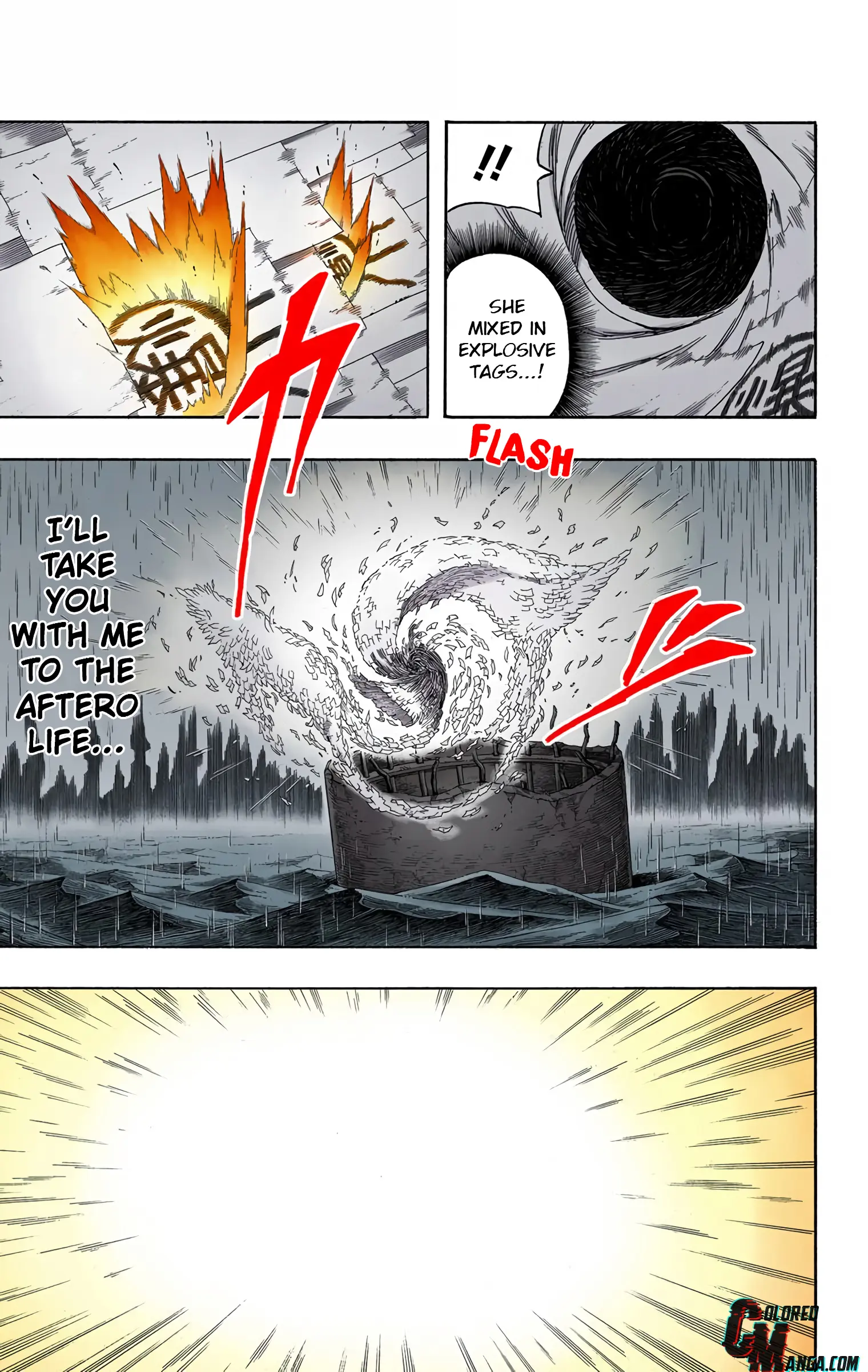 Naruto Colored Manga Online, chapter 509, page 7