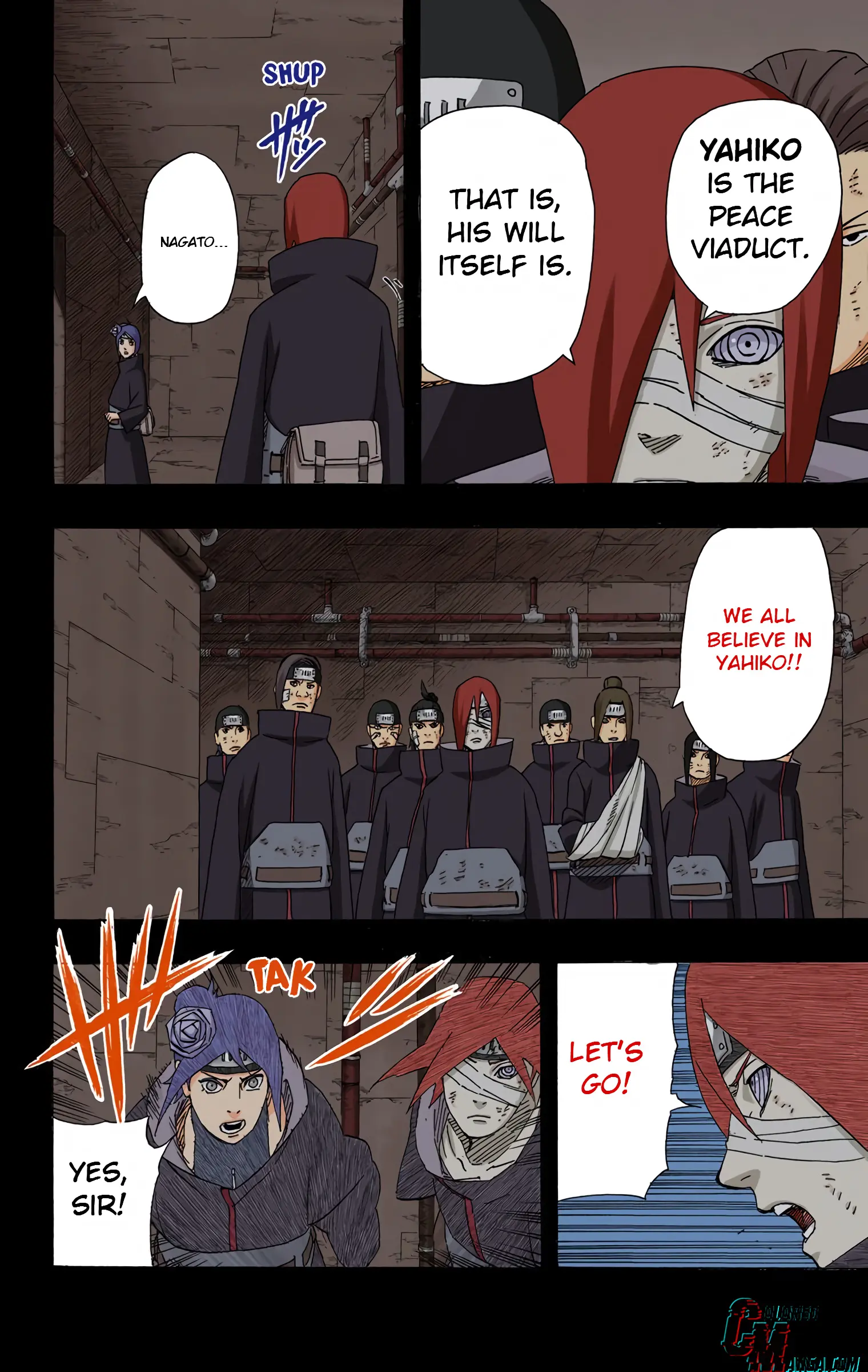 Naruto Colored Manga Online, chapter 509, page 12