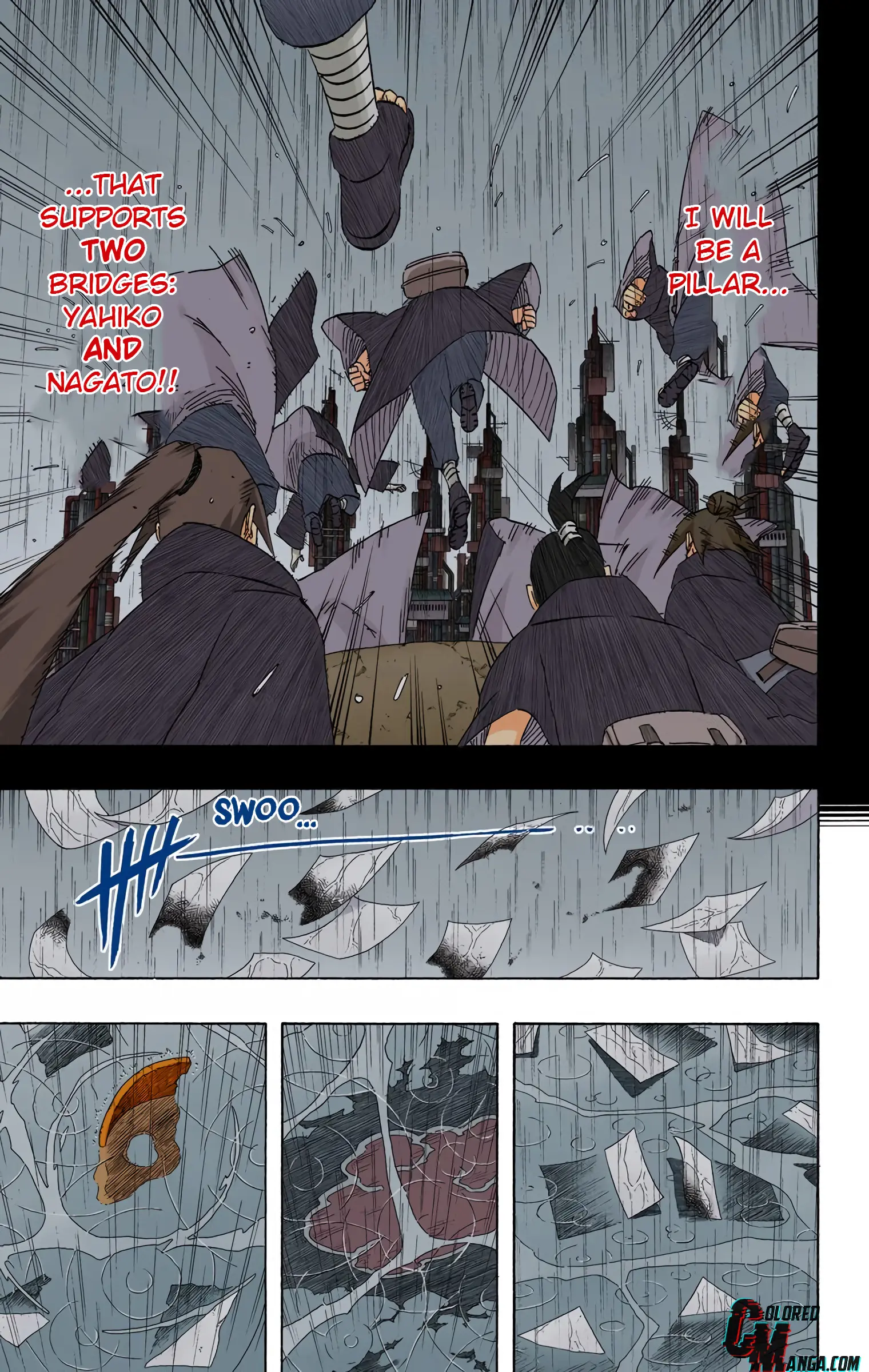 Naruto Colored Manga Online, chapter 509, page 13