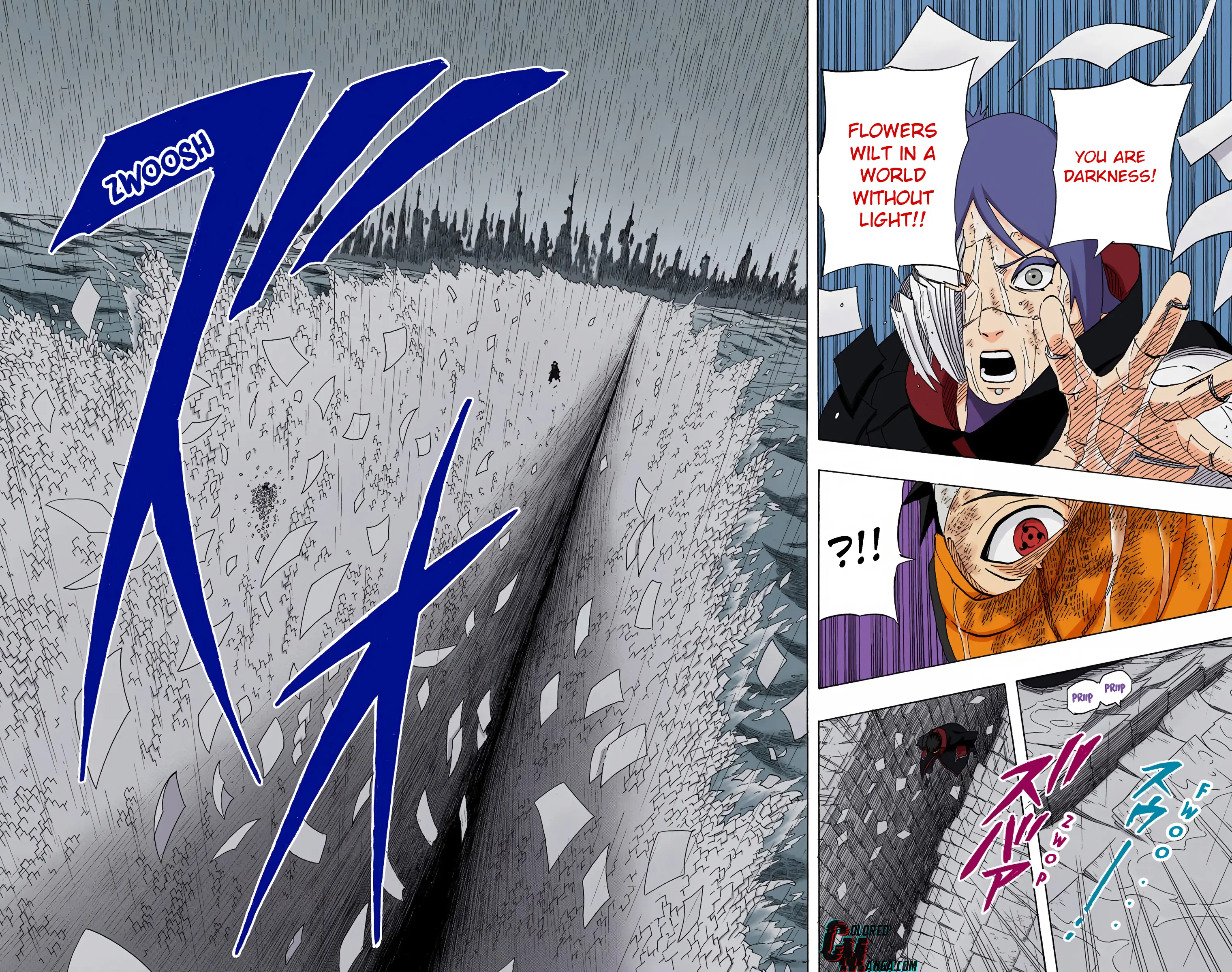 Naruto Colored Manga Online, chapter 509, page 16
