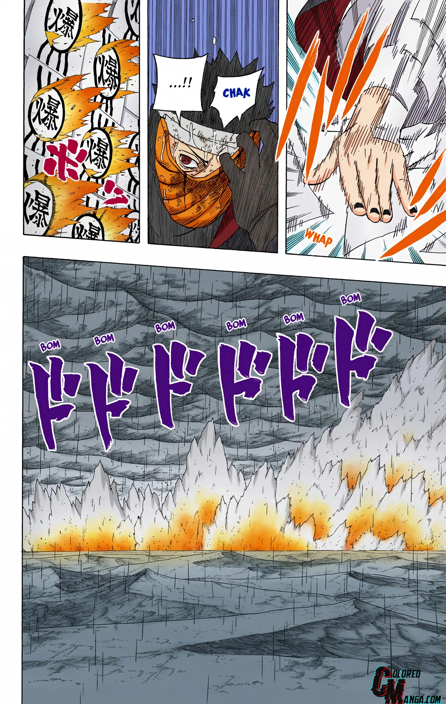 Naruto Colored Manga Online, chapter 510, page 4