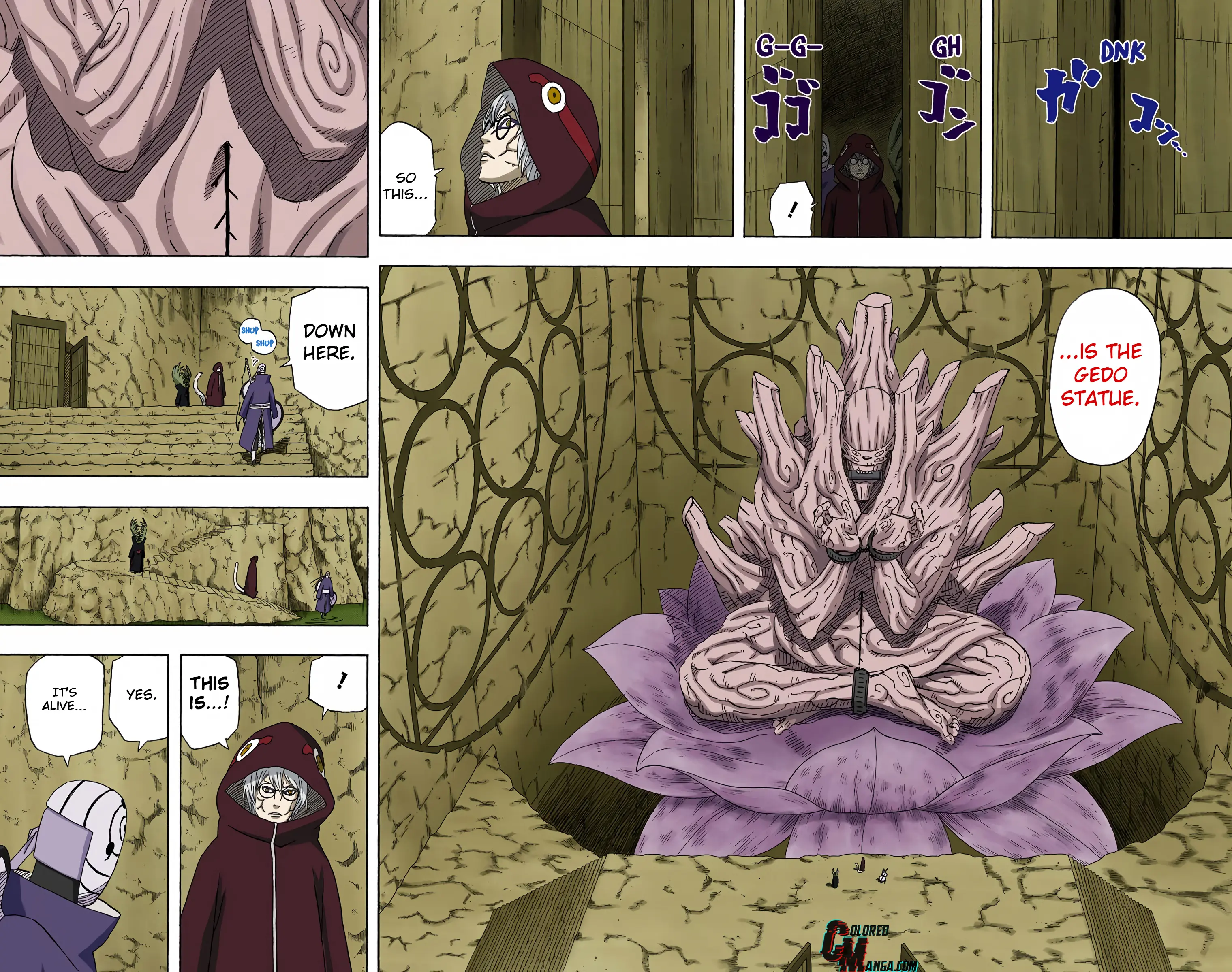 Naruto Colored Manga Online, chapter 512, page 8