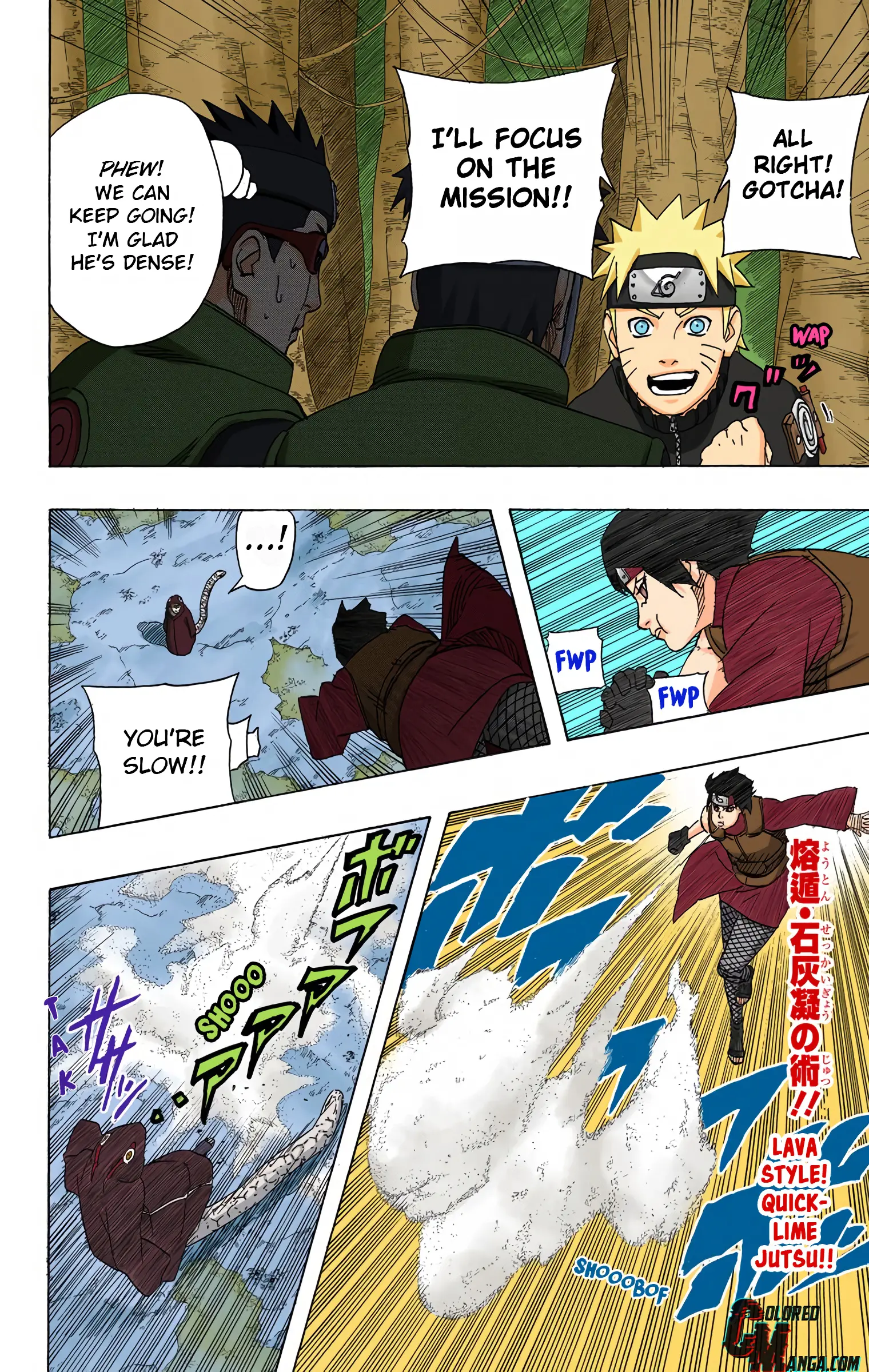 Naruto Colored Manga Online, chapter 514, page 6