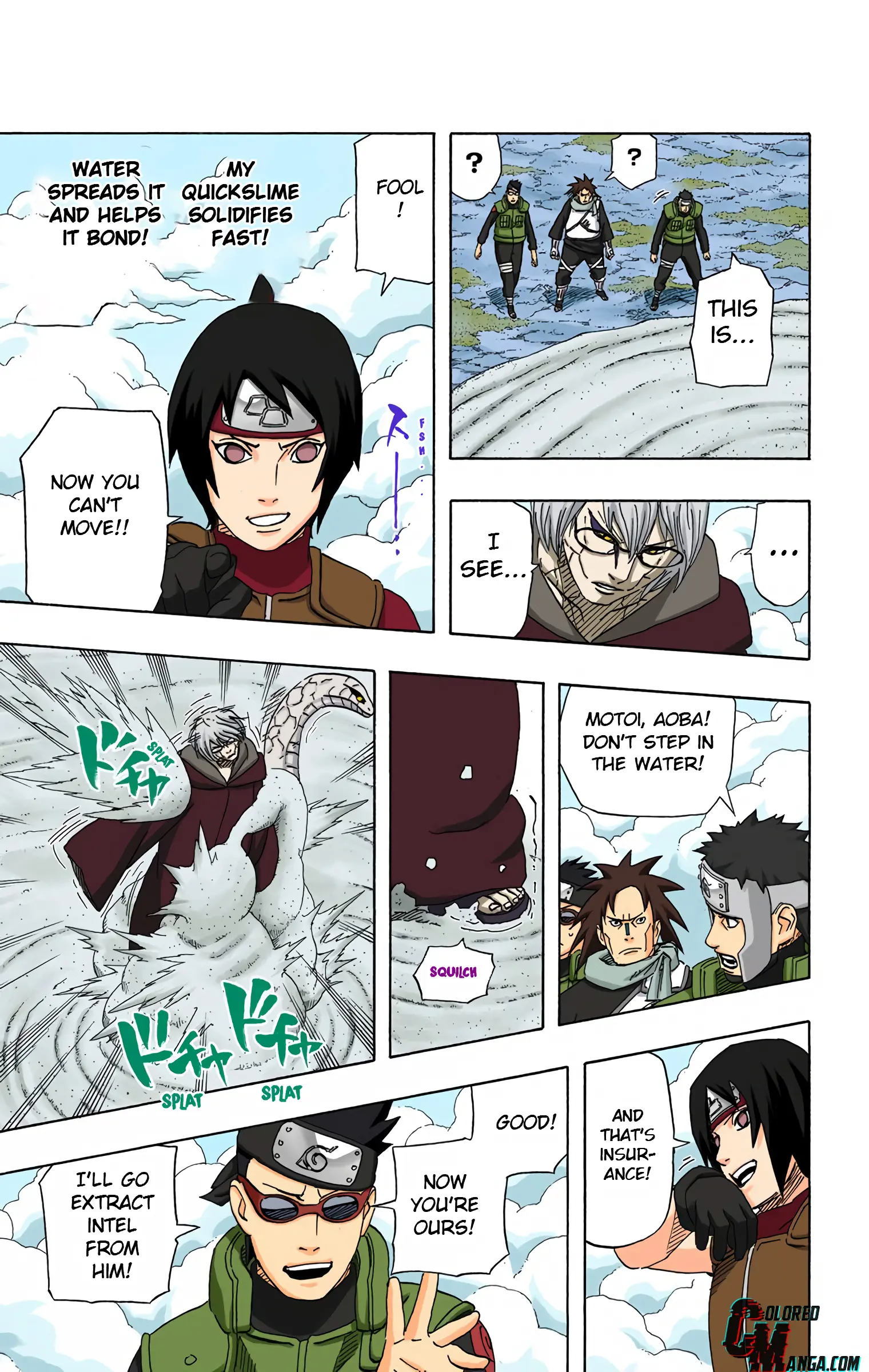 Naruto Colored Manga Online, chapter 514, page 9