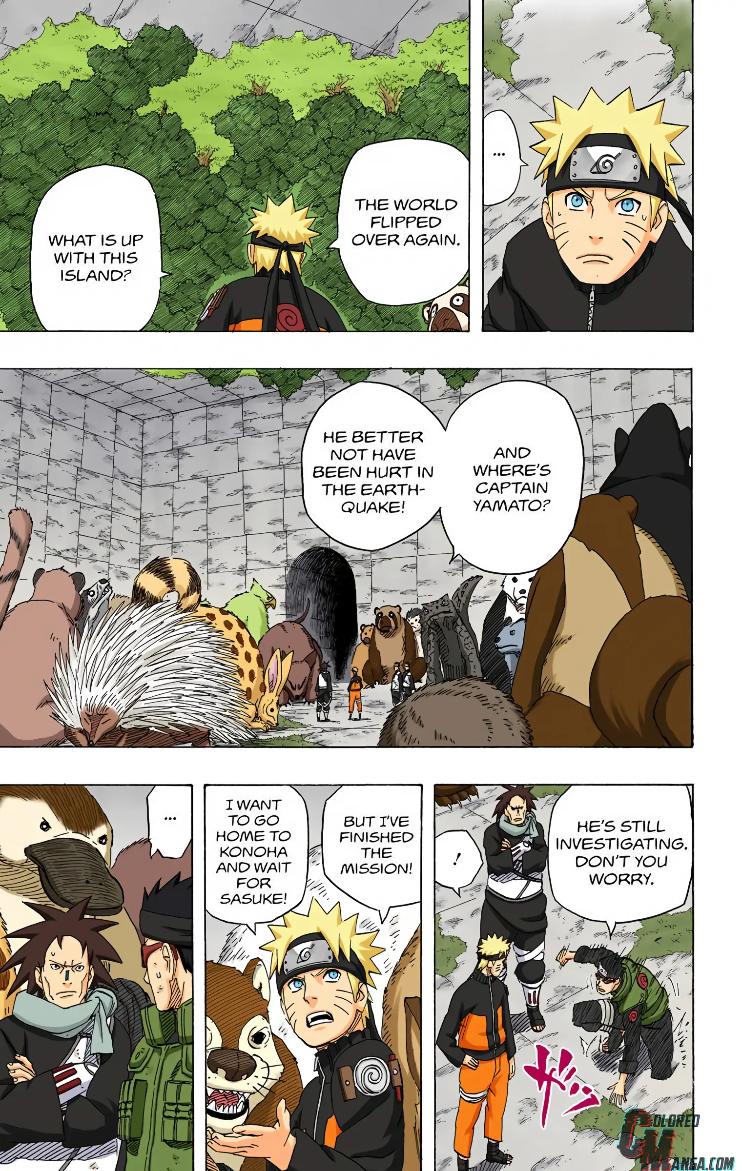 Naruto Colored Manga Online, chapter 515, page 10