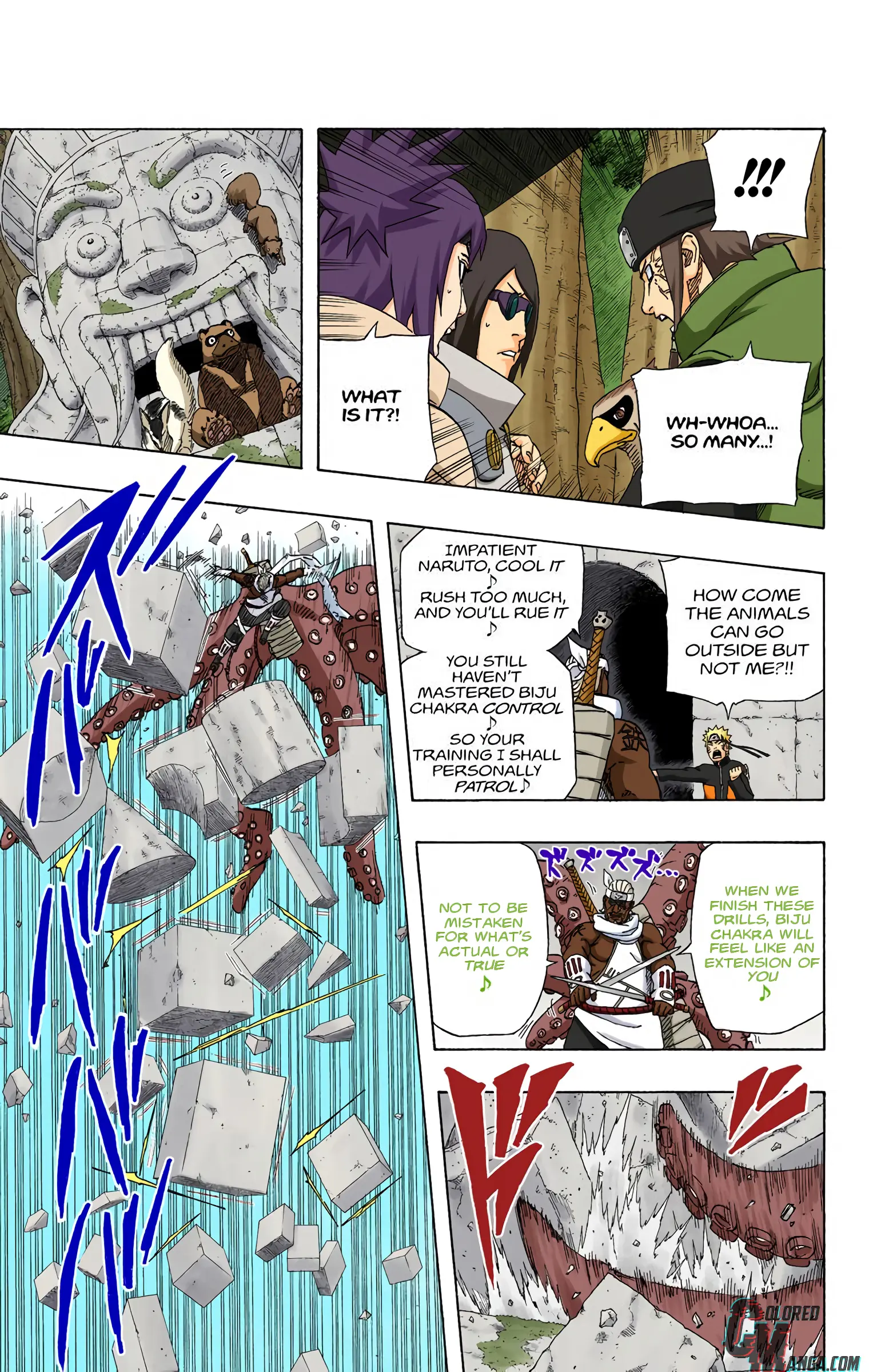 Naruto Colored Manga Online, chapter 515, page 12