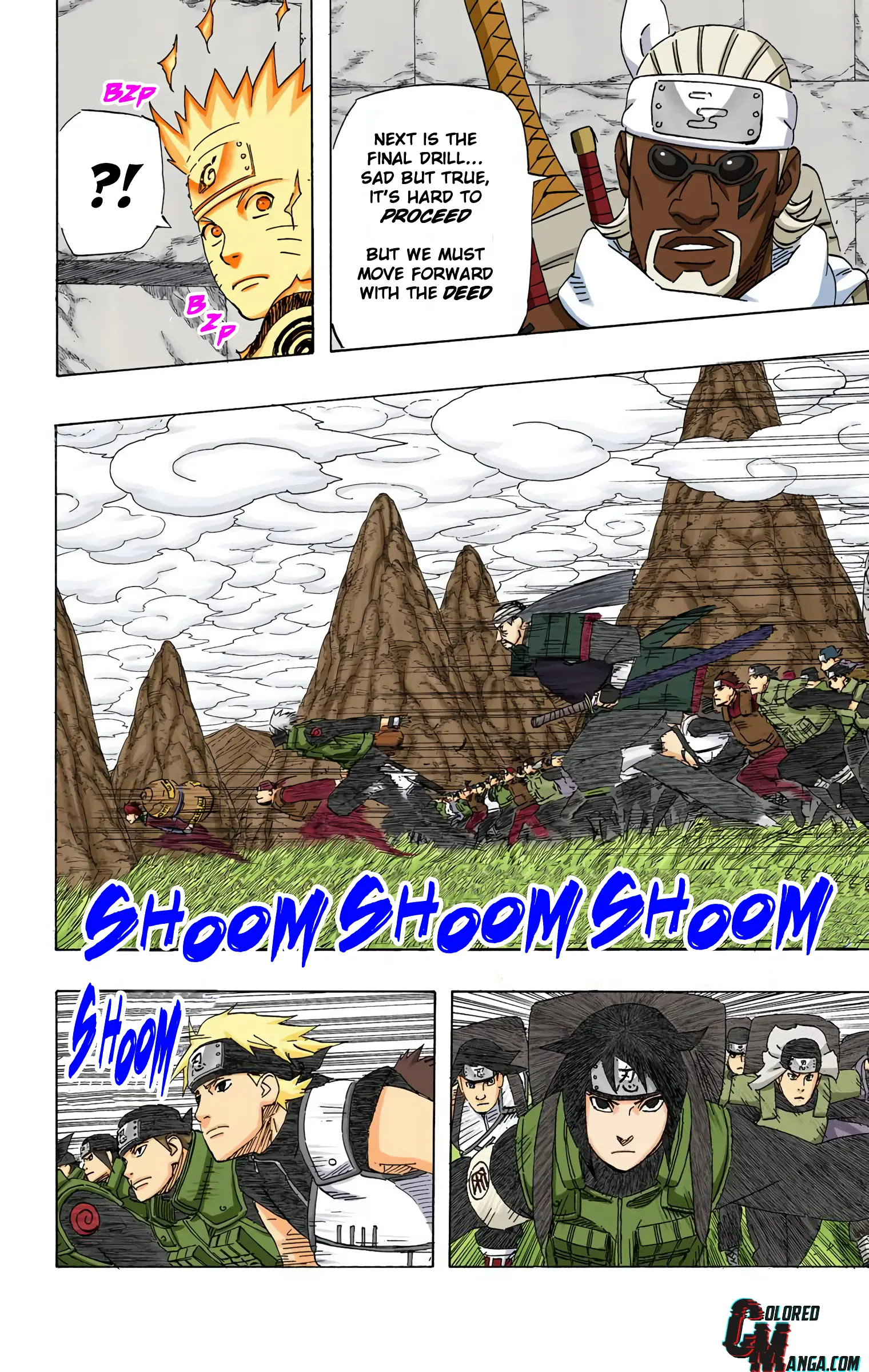 Naruto Colored Manga Online, chapter 516, page 15